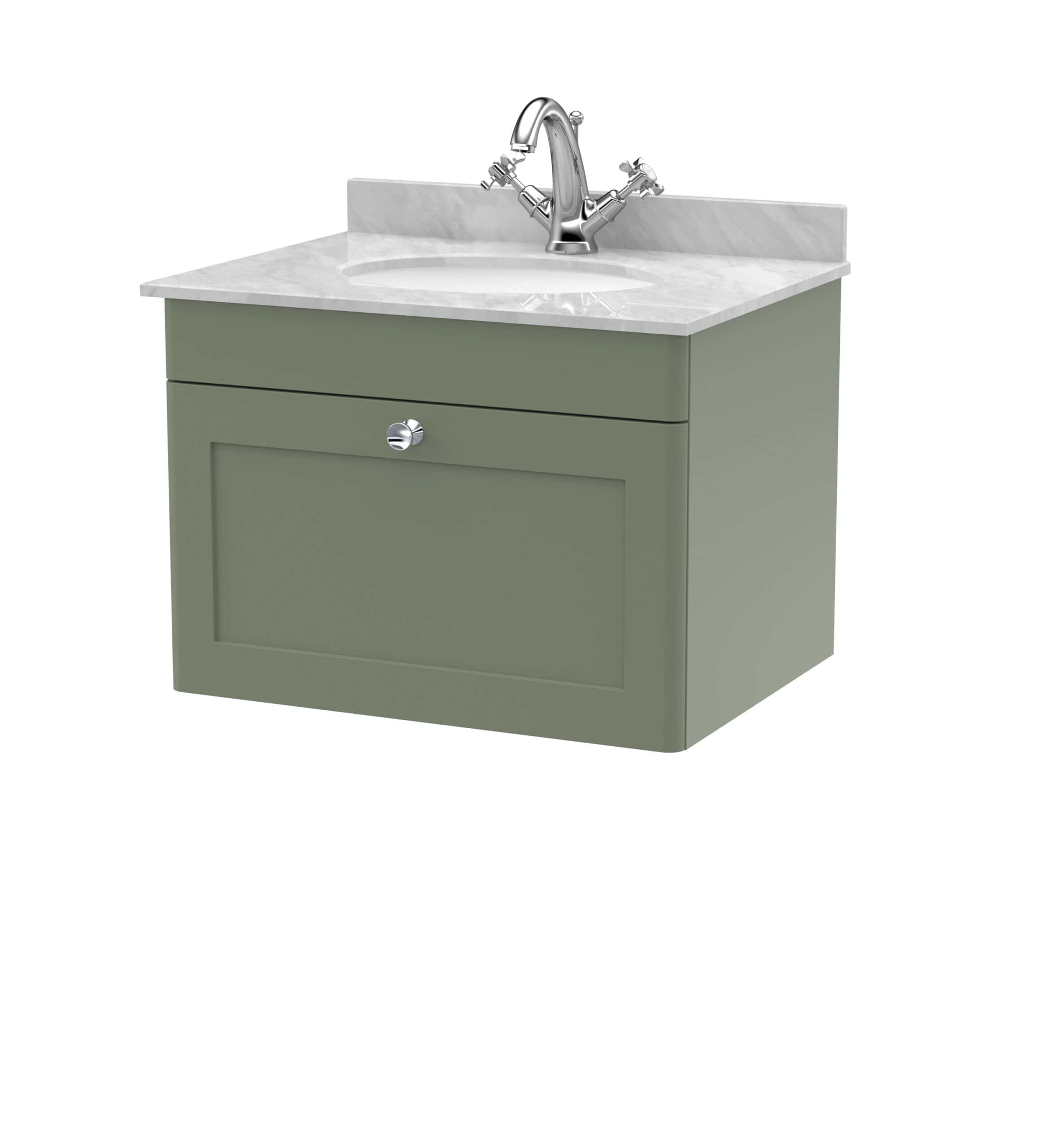 Classic bathroom vanity unit with marble countertop and chrome faucet, perfect for modern and traditional bathroom renovations. Durable and stylish furniture for your bathroom space.