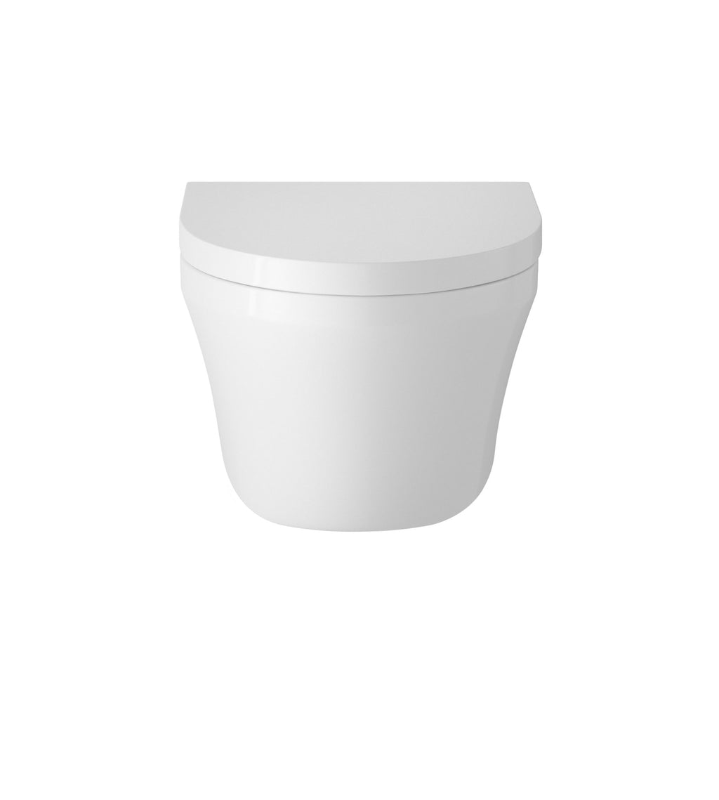 Modern white bidet toilet for bathrooms, sleek and hygienic design, perfect for contemporary bathroom upgrades. Suitable for homes or commercial washrooms.