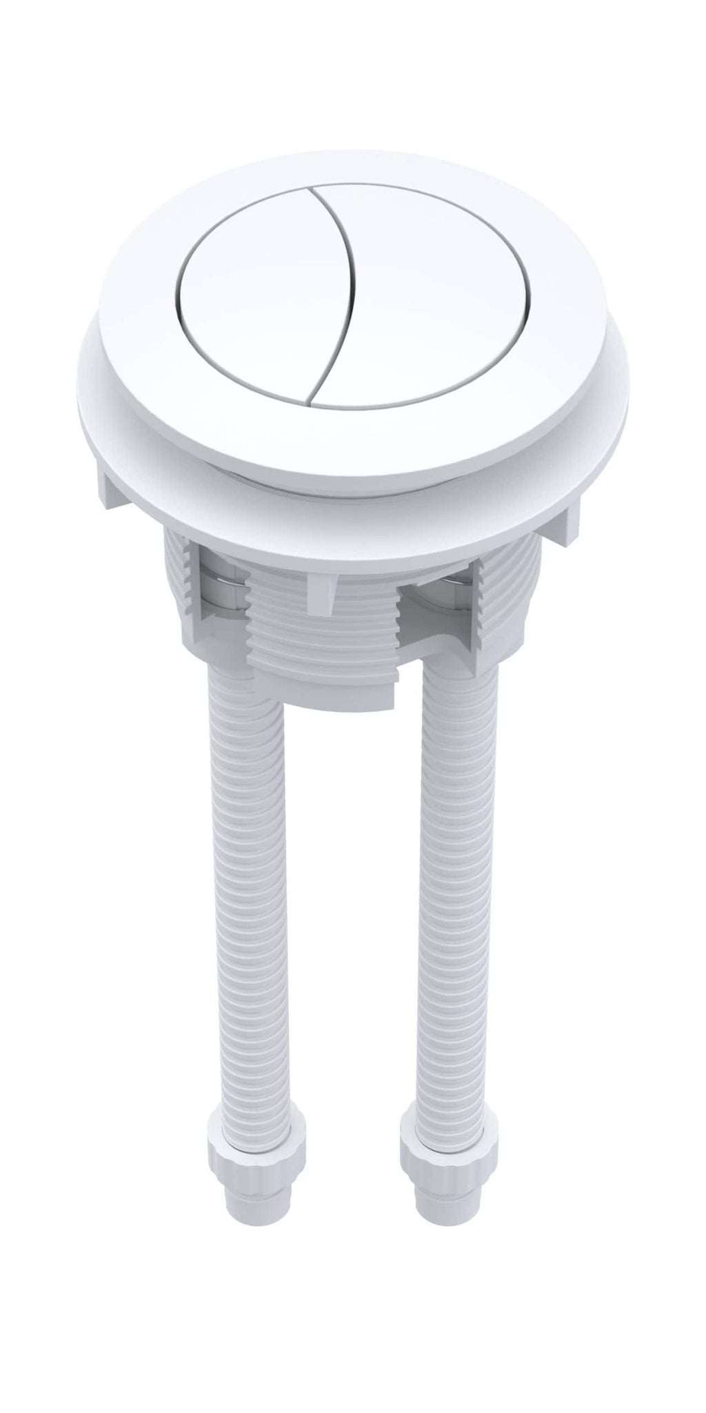 Flexible toilet flush valve component for modern bathroom installations.