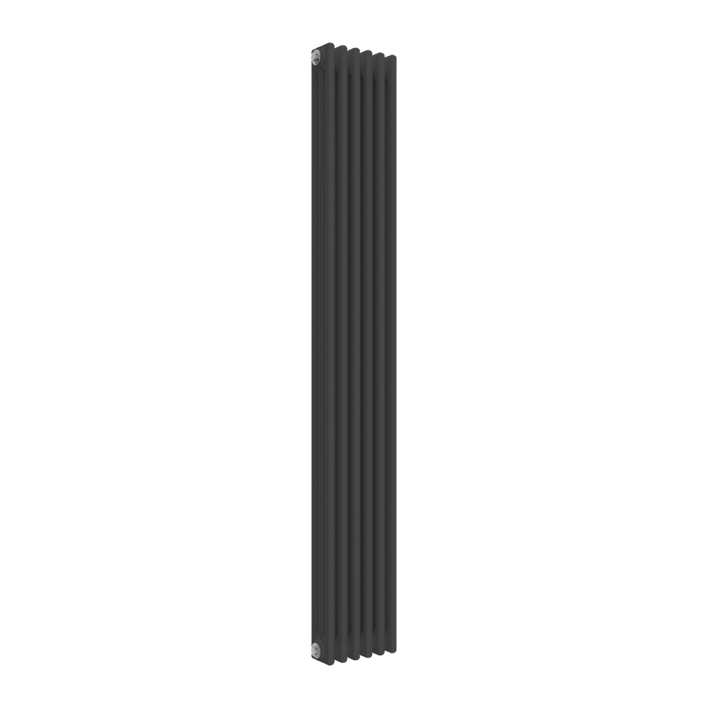 Reina Colona Vertical 3 Column Anthracite Radiator