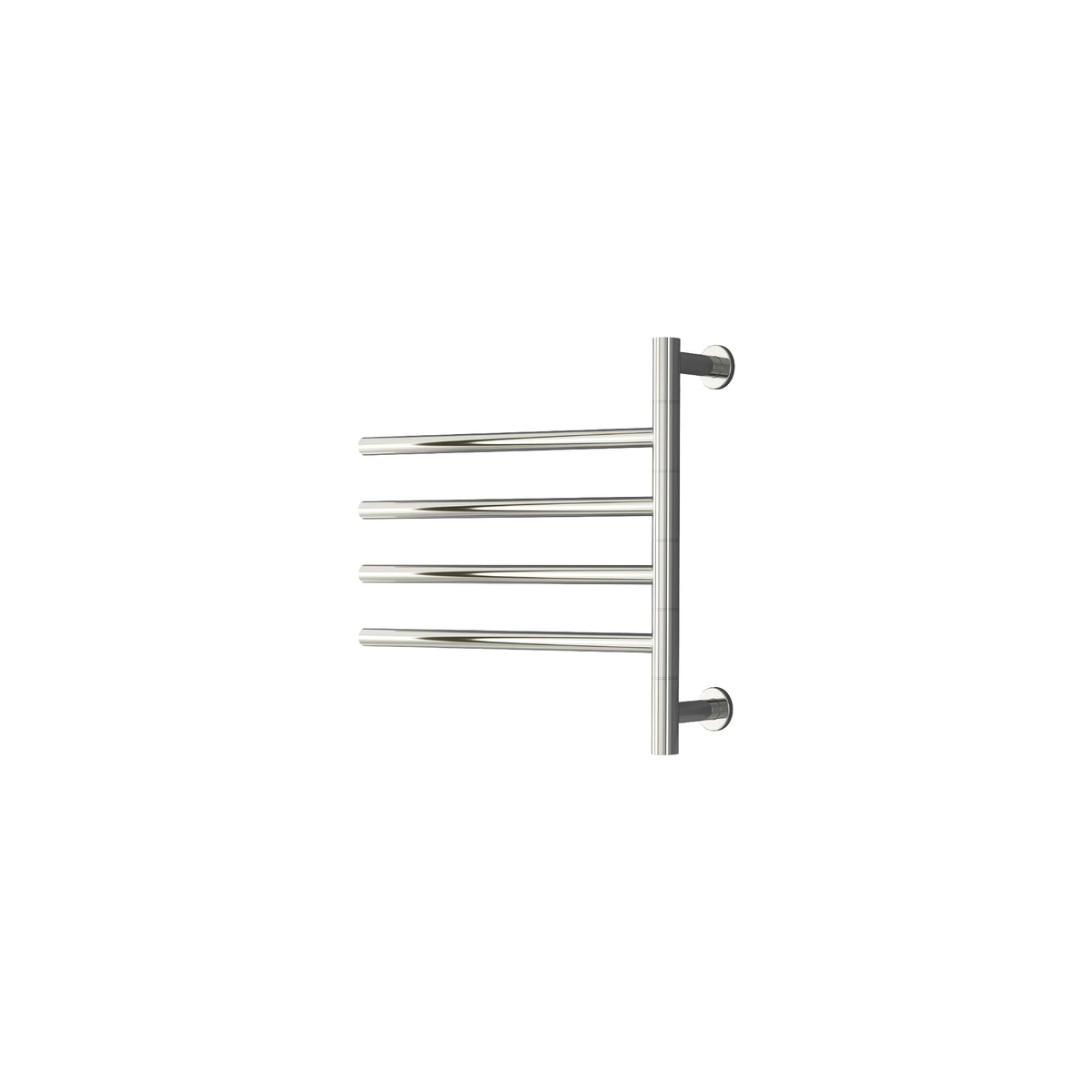 Reina Rance Polished Stainless Steel Electric Heated Towel Rail 455mm X 500mm