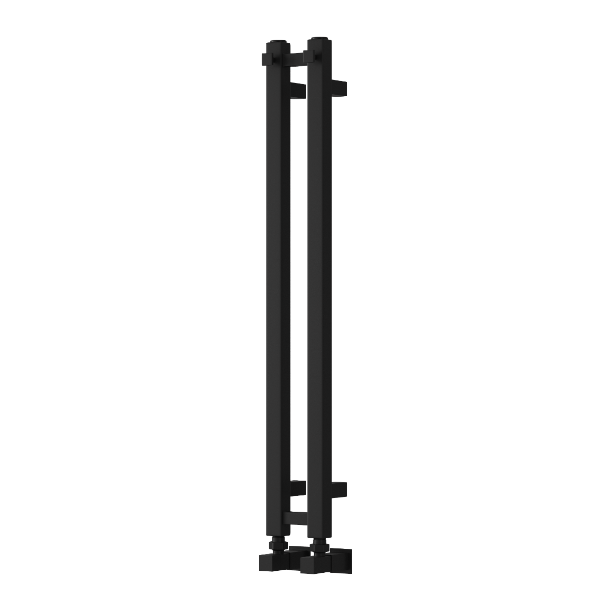 Reina Todi Black Heated Towel Rail 800mm X 108mm