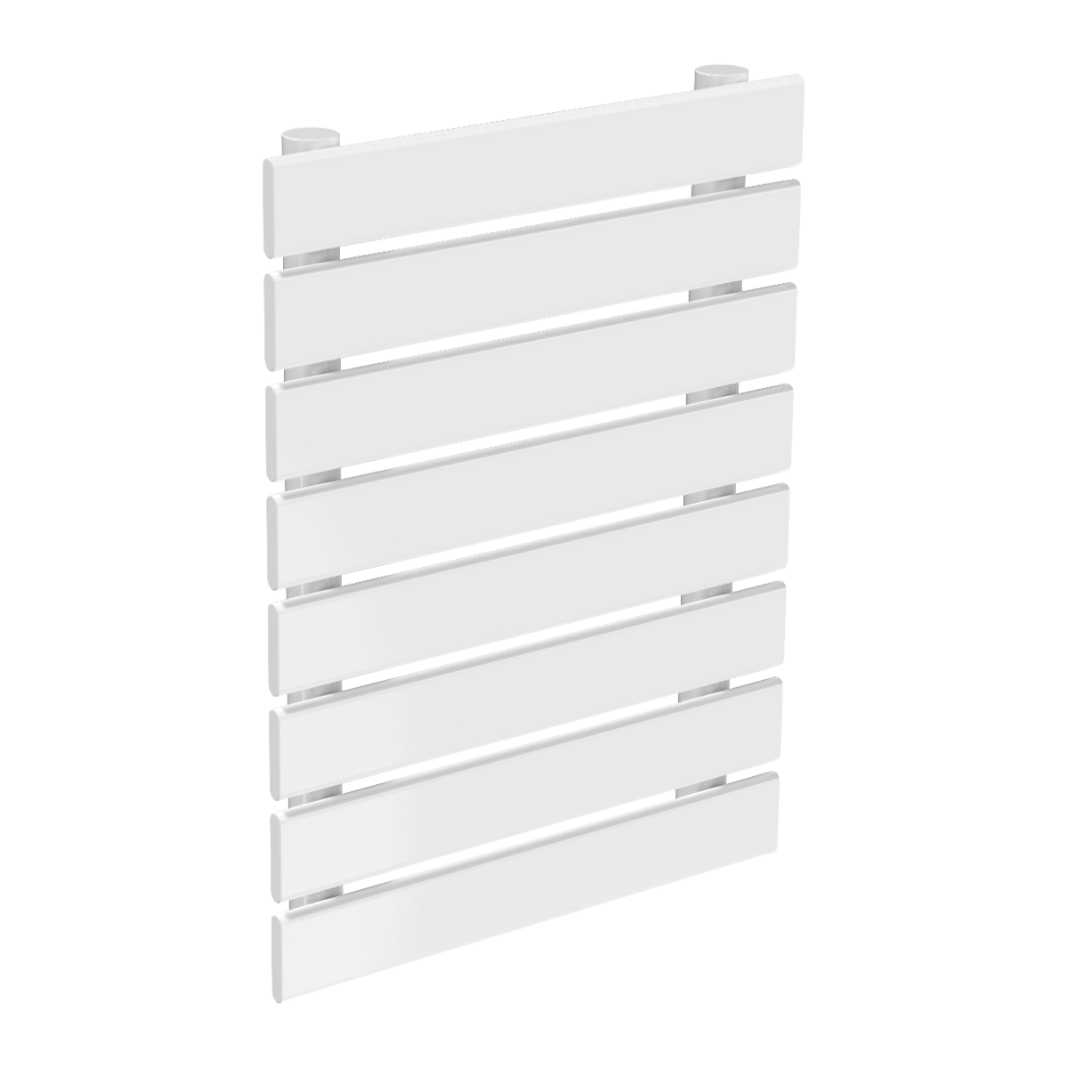 Reina Rione Single White Designer Radiator 544mm X 400mm