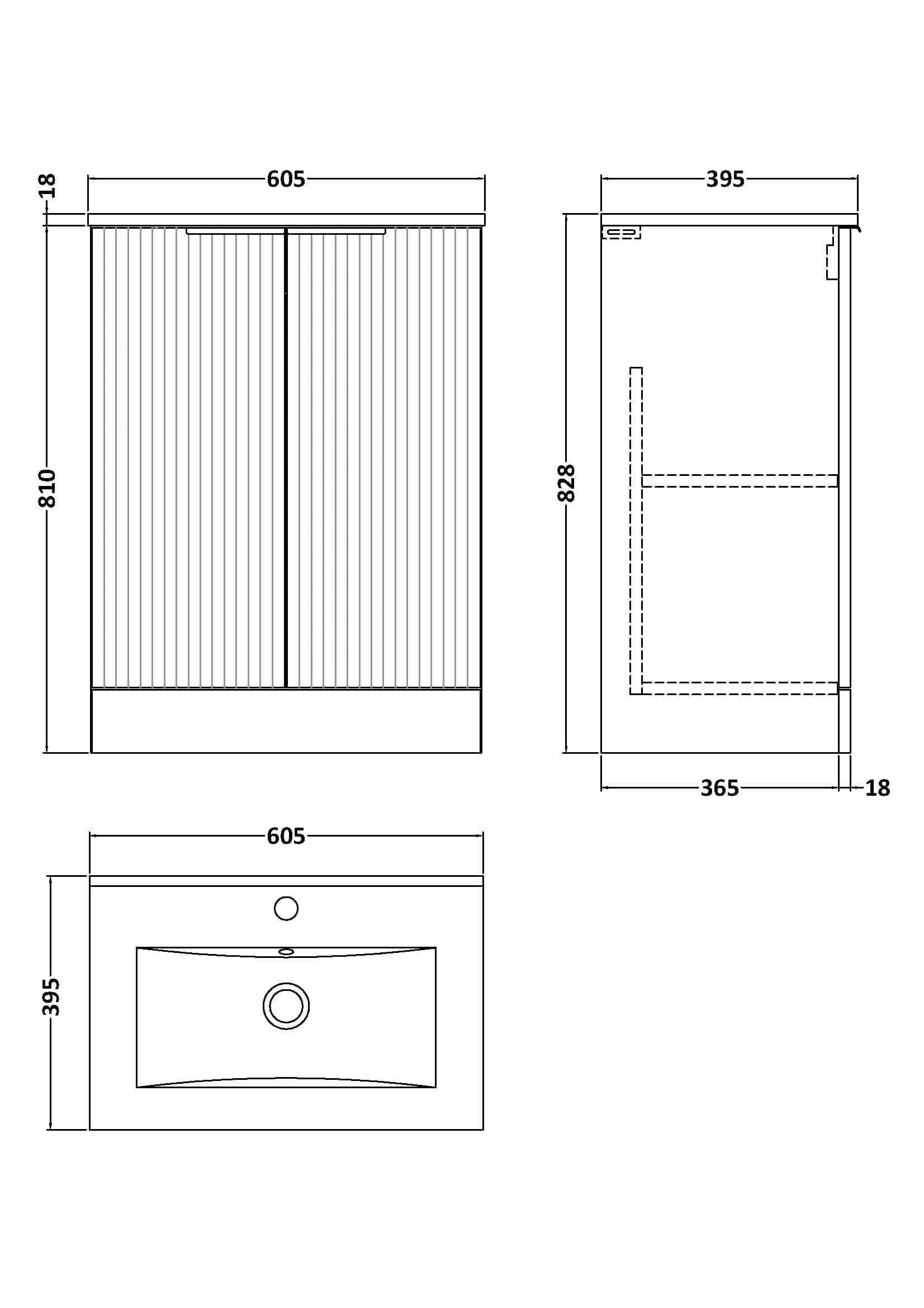 High-quality wooden bathroom cabinet with vertical slat doors, modern design, suitable for stylish storage solutions in bathrooms. Perfect for organising bathroom essentials with sleek aesthetics.