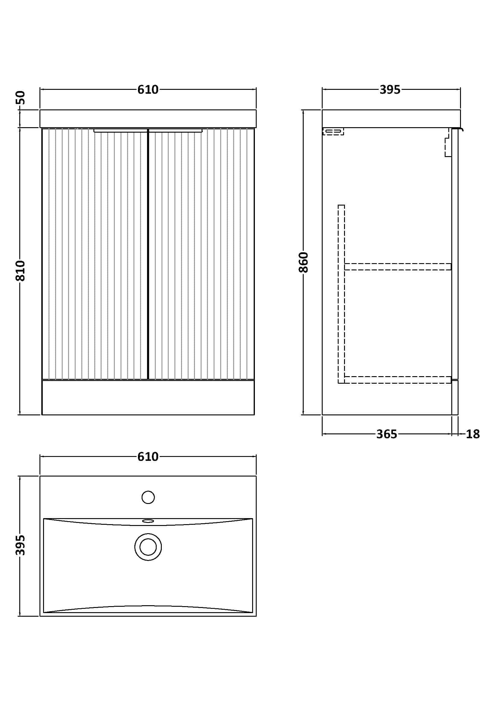 Elegant wooden bathroom vanity with vertical slats, sleek design, perfect for modern bathrooms with ample storage space.