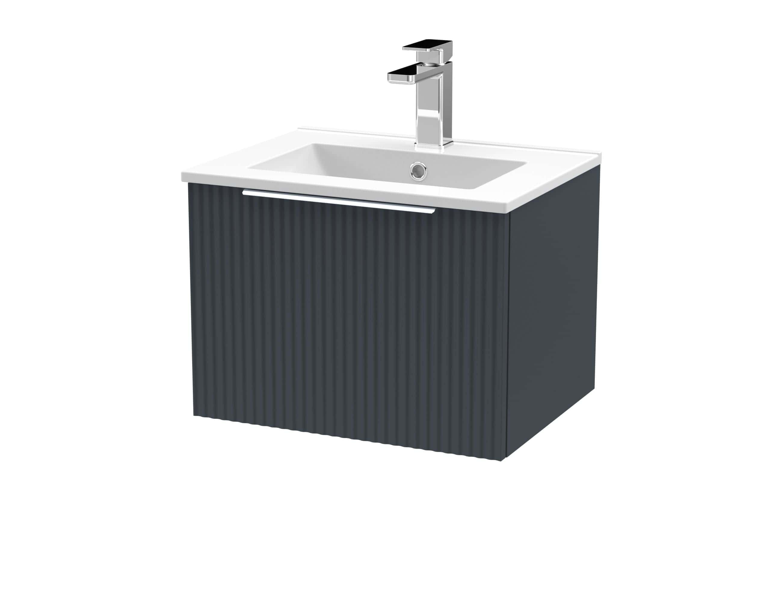 Modern bathroom sink and cabinet unit with a sleek chrome faucet, ideal for contemporary bathroom renovations and bathroom furniture upgrades.