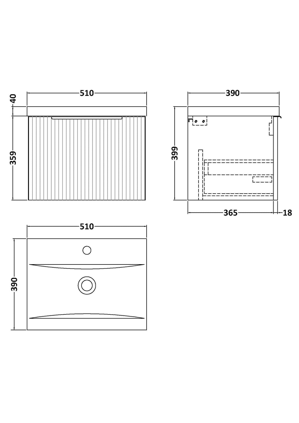 Sleek modern bathroom vanity with detailed measurements, ideal for contemporary Bubly bathrooms, featuring ample storage and stylish design for a functional and aesthetic space.