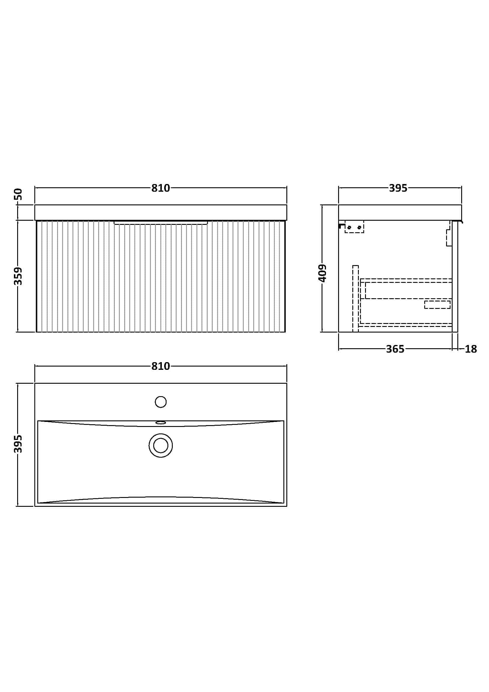 Elegant modern bathroom vanity with sleek design, suitable for Bubly Bathrooms' style. Features ample storage and a contemporary look for bathroom renovations.