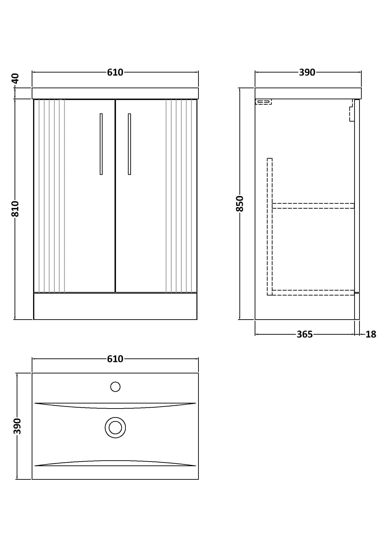 Contemporary wooden bathroom vanity with storage shelves and sleek handles, designed for modern bathroom decor.