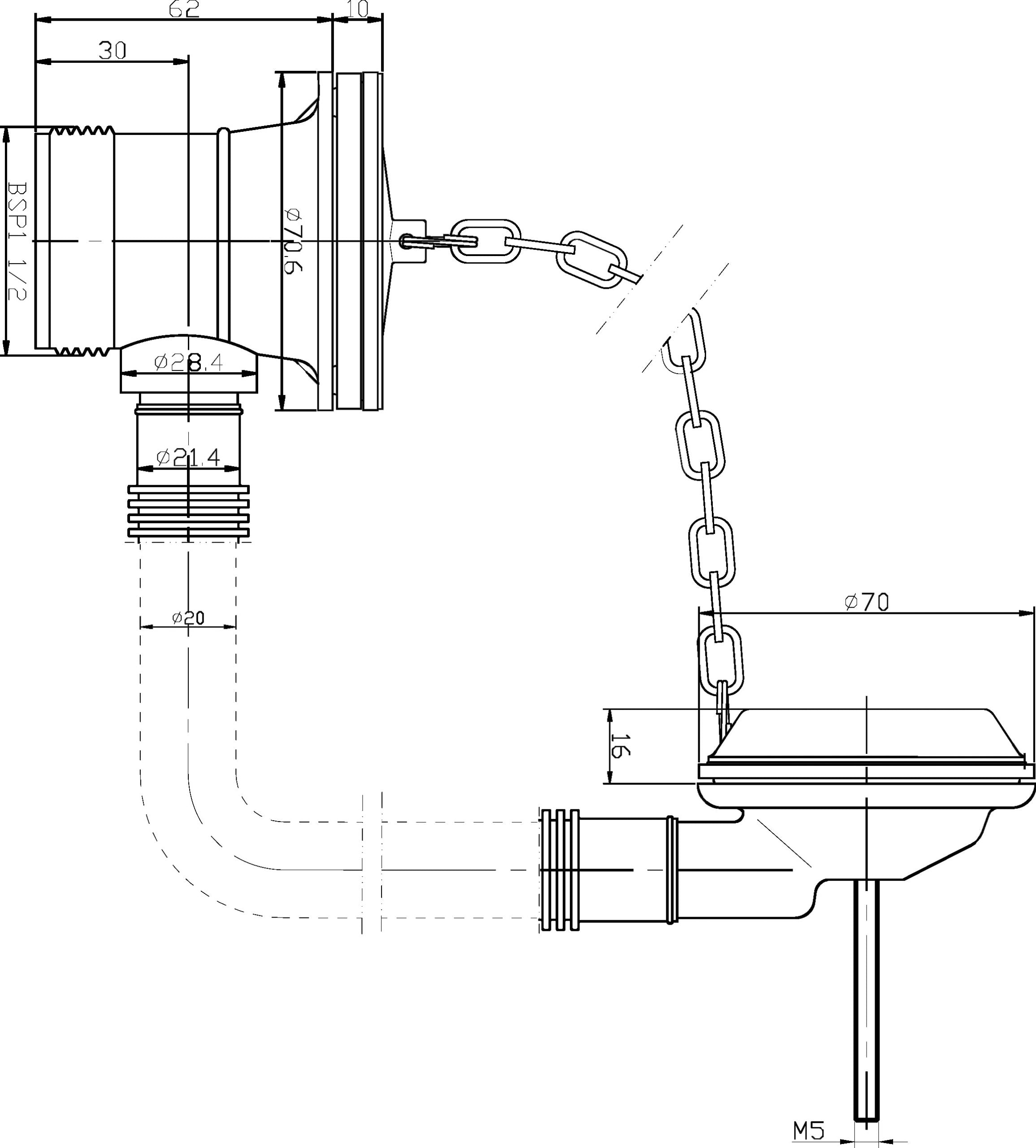 High-quality bathroom drainage system technical drawing with detailed measurements and pipe connections, suitable for plumbing installation and bathroom renovation projects.