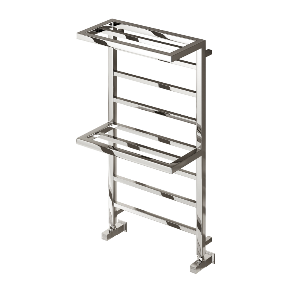 Reina Elvina 2 Chrome Heated Towel Rail 1000mm X 500mm