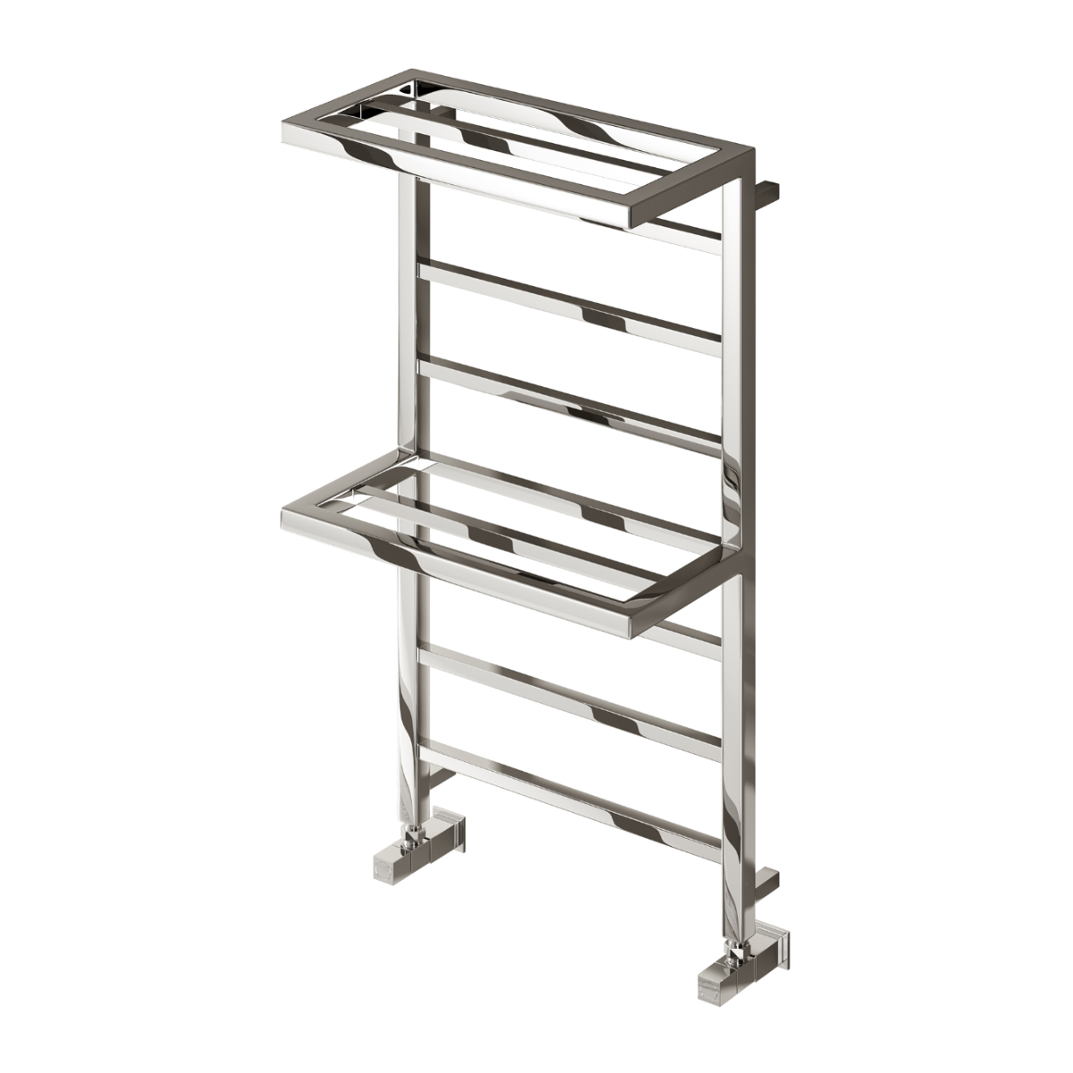 Reina Elvina 2 Chrome Heated Towel Rail 1000mm X 500mm
