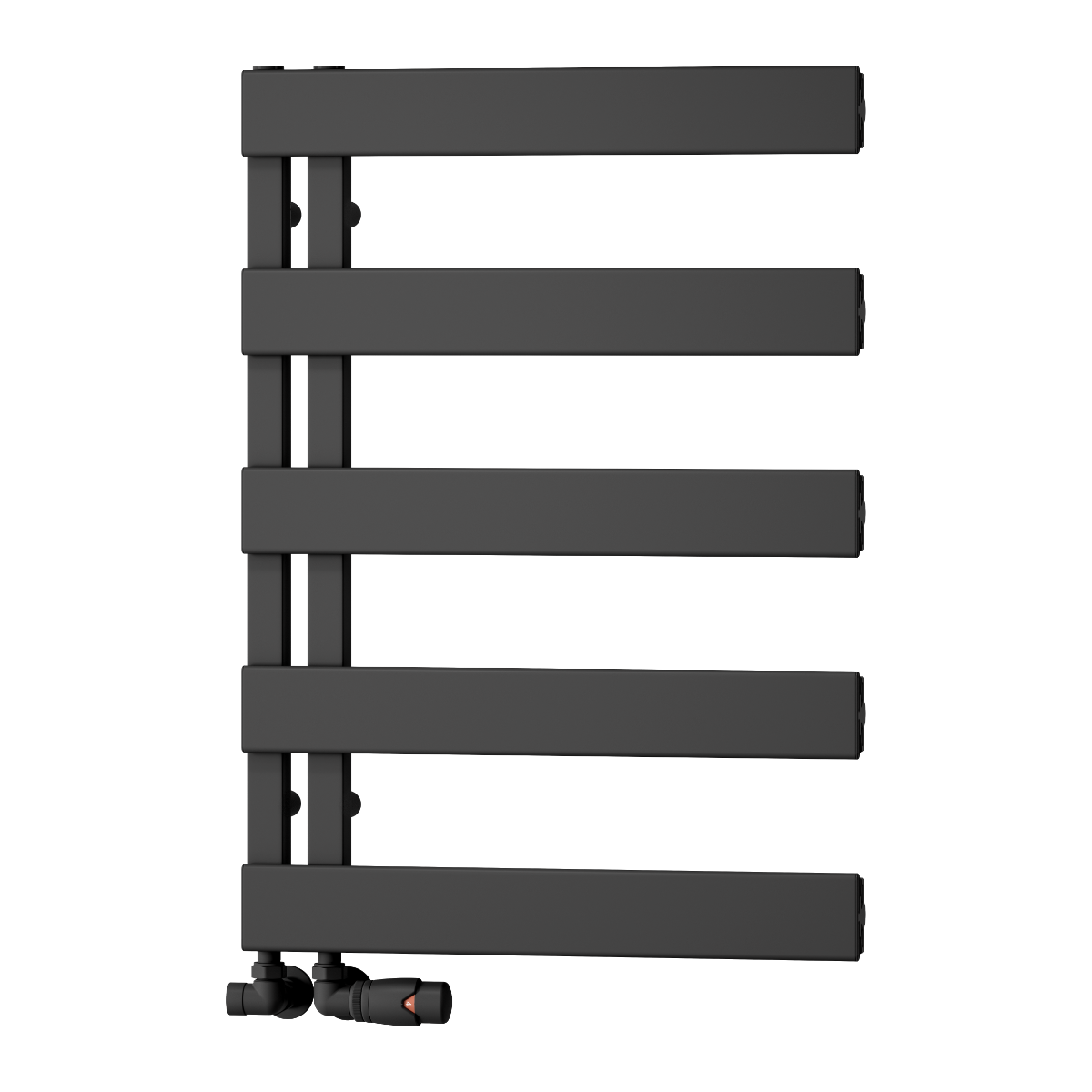 Reina Carpena Black Designer Radiator 710mm X 500mm