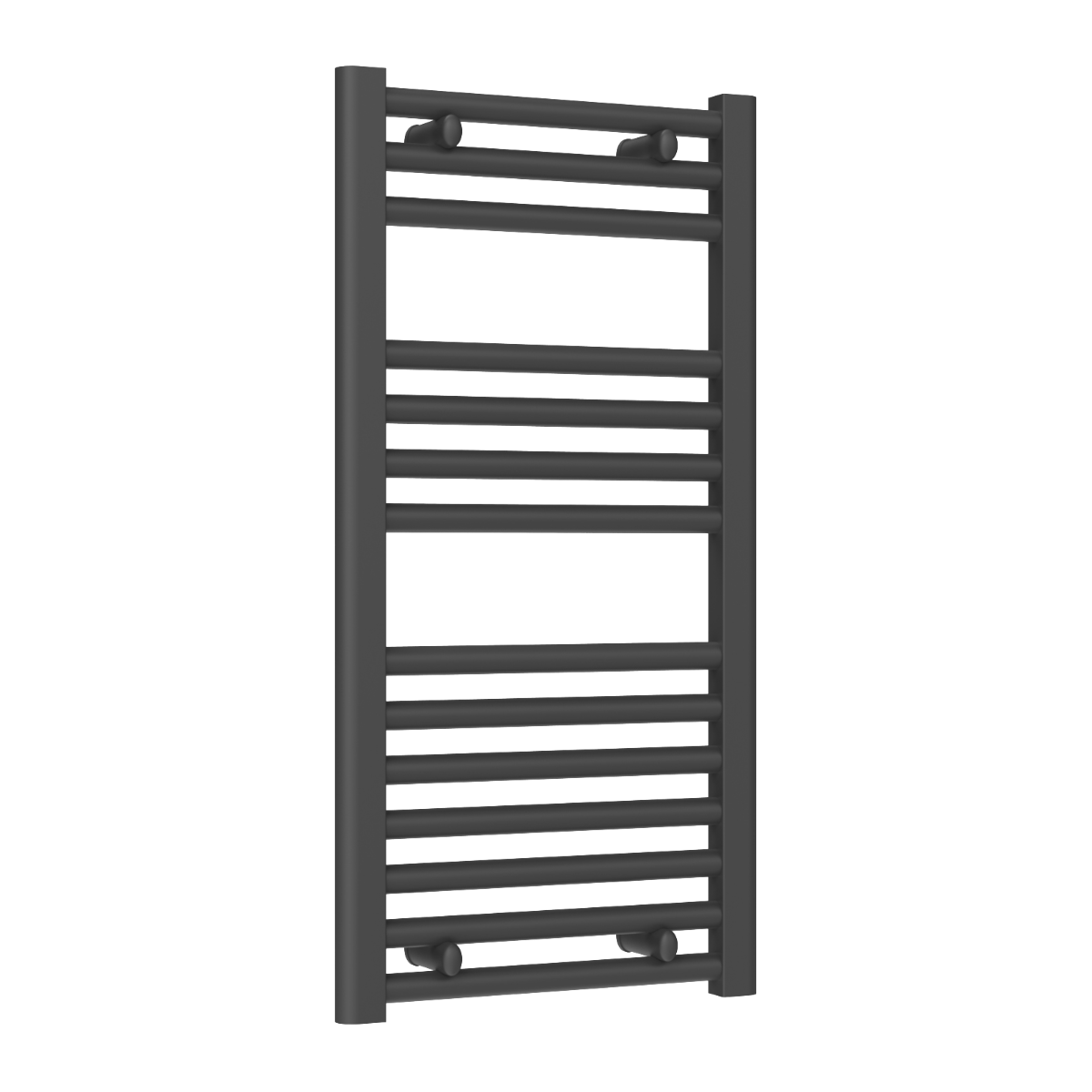 Reina Diva Flat Electric Anthracite Heated Towel Rail 800mm X 400mm