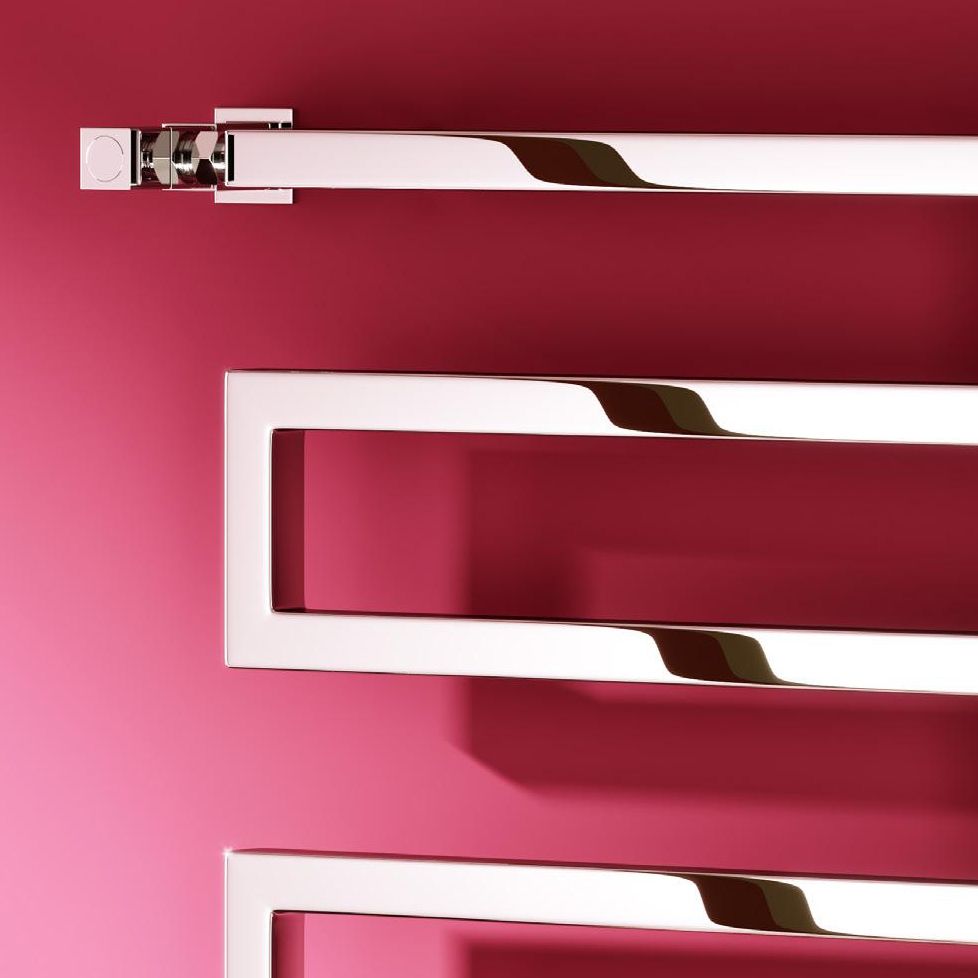 Reina Serpe Chrome Heated Towel Rail