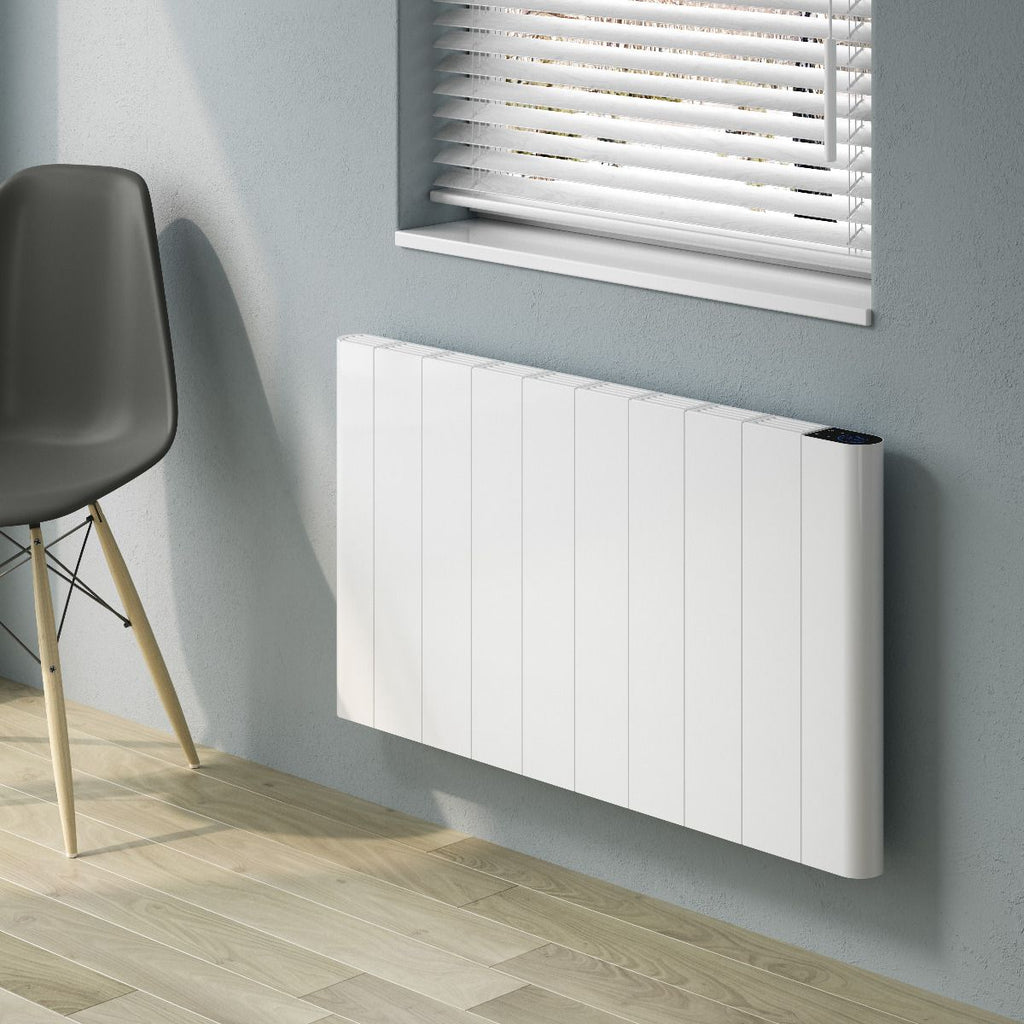 Reina Maia Horizontal White Electric Radiator
