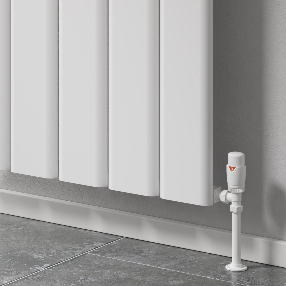 Reina Caldaro Vertical White Designer Radiator