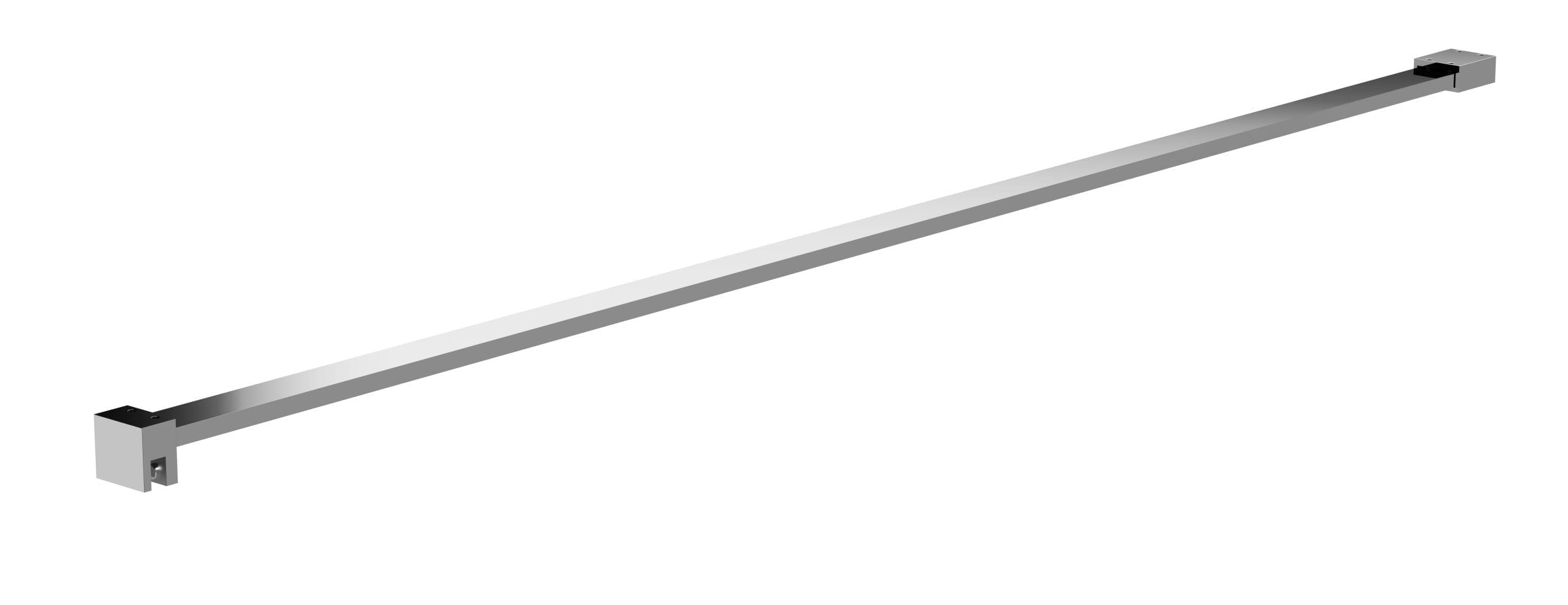 Aluminium bathroom grab bar for safety and support in showers or bathrooms. Robust, corrosion-resistant, and easy to install, ideal for accessible bathroom design.