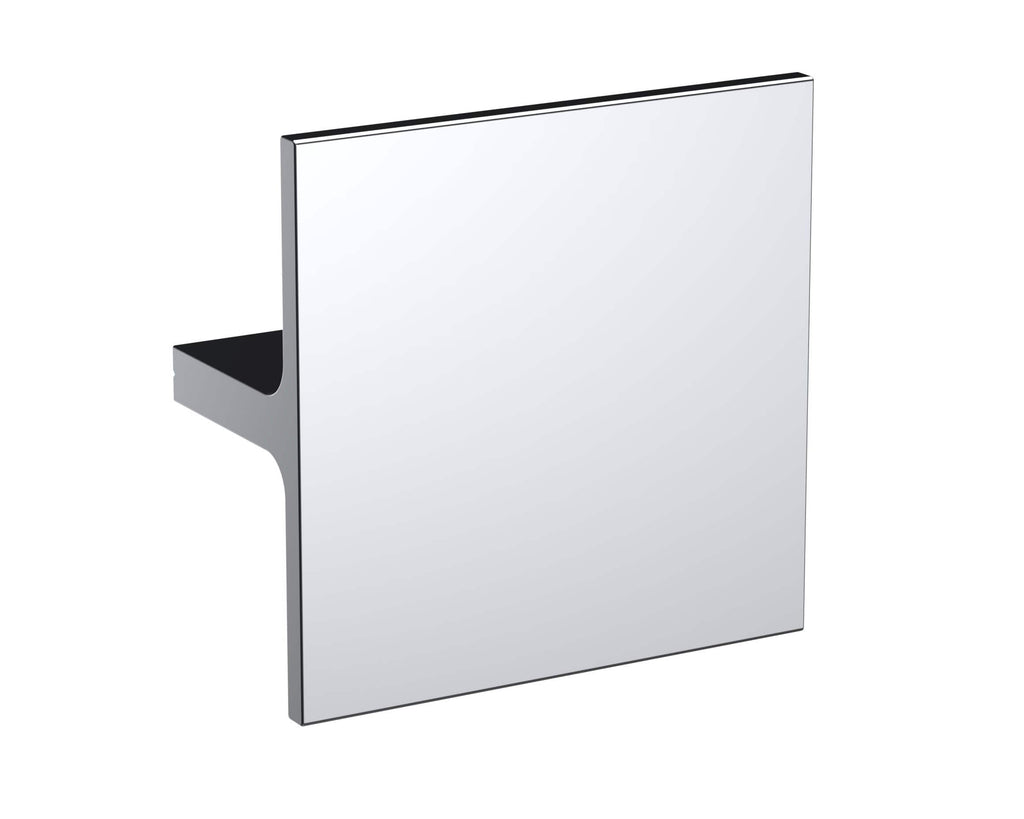 Modern bathroom partition panel with sleek mirror finish, ideal for contemporary bubly bathroom designs. Enhances privacy and style in modern bathroom fit-outs.