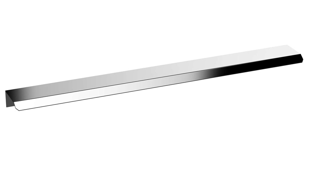 Brushed stainless steel bathroom towel rail for modern Bubly bathrooms. Stylish, durable and easy to clean, ideal for contemporary bathroom designs. Perfect for drying towels efficiently.