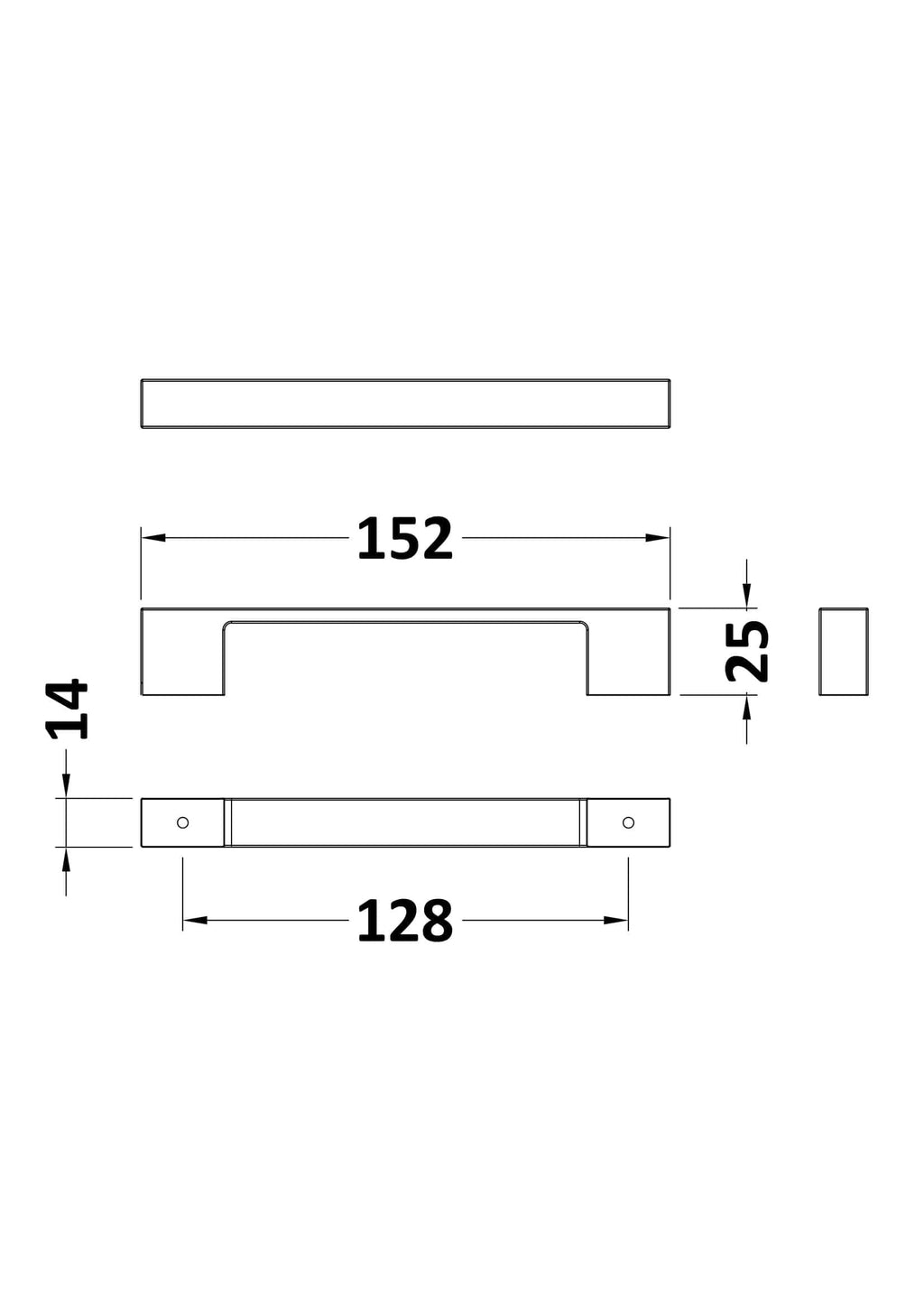 Shower grab bar with precise dimensions for bathroom safety and accessibility, ideal for Bubly Bathrooms.