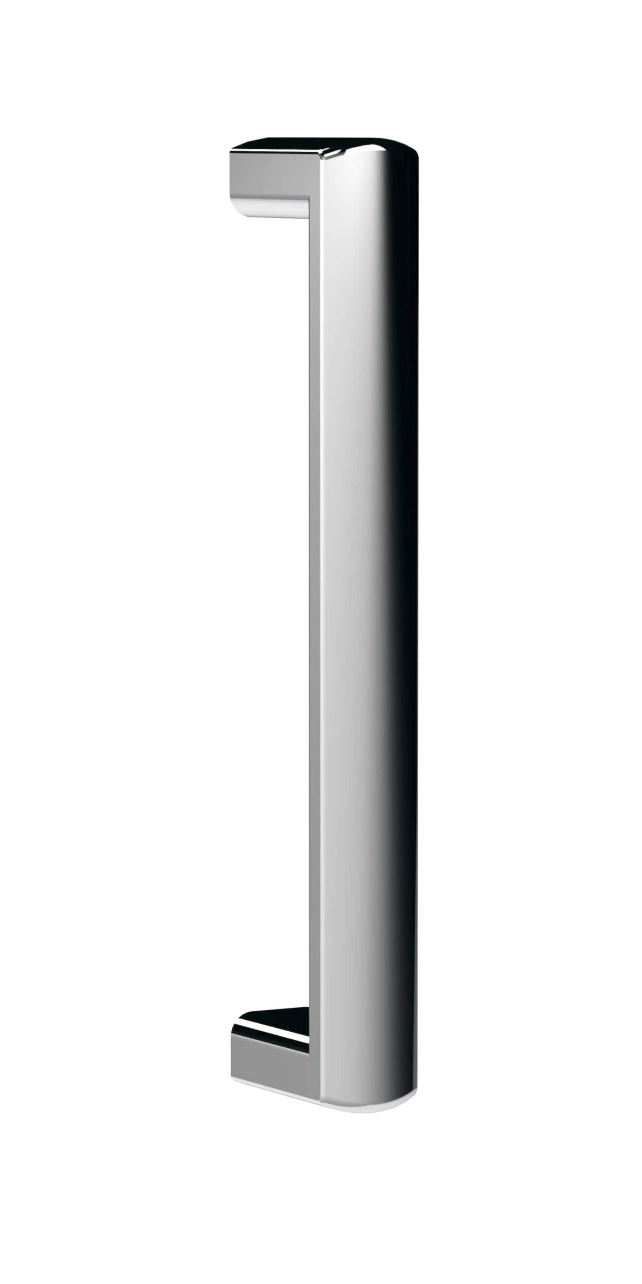 Modern chrome bathroom towel rail by Bubly Bathrooms. Stylish, durable, and functional design perfect for contemporary bathrooms and heated towel racks. Essential bathroom accessories.