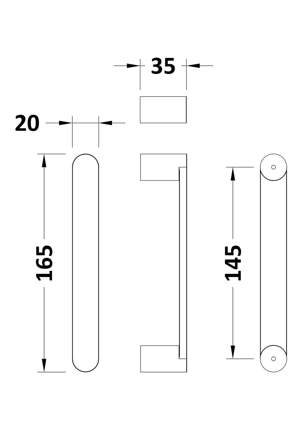 High-quality bathroom hardware technical diagram showing measurements for Bubly Bathrooms fixtures in a monochrome style.