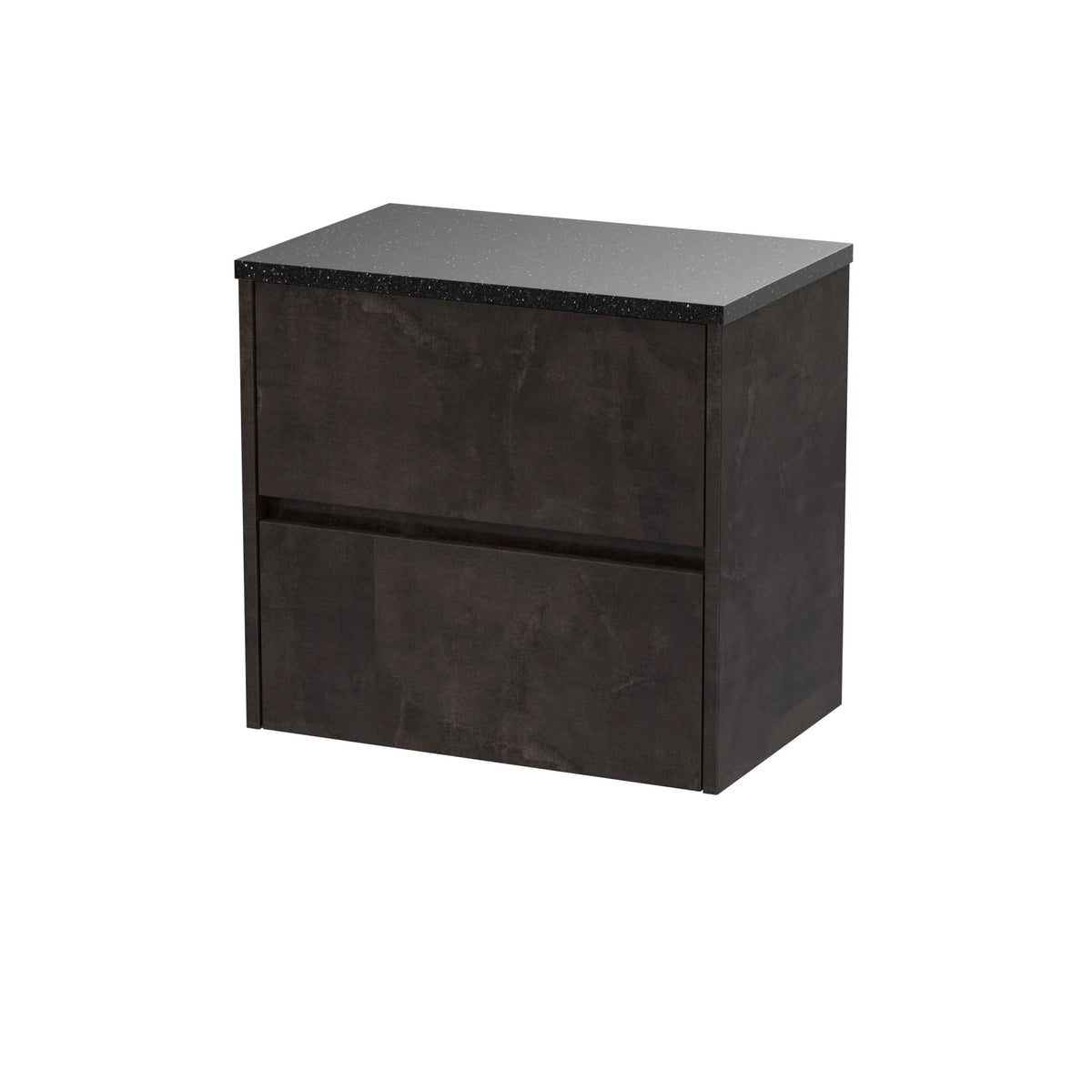 Nuie Havana 2 Drawer Wall Hung Vanity Unit With Worktop