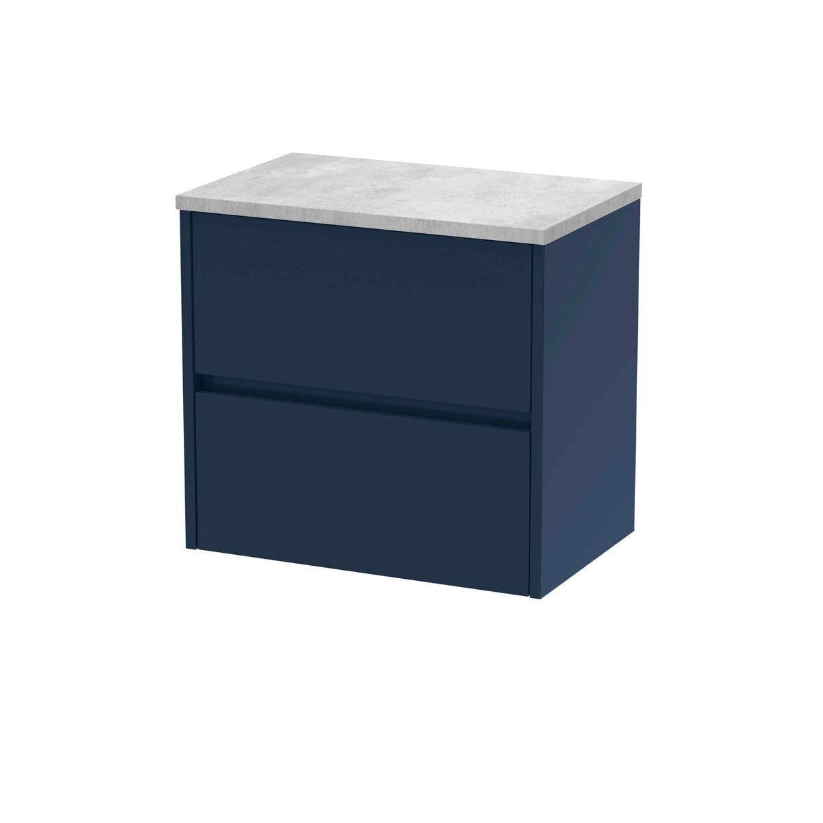 Nuie Havana 2 Drawer Wall Hung Vanity Unit With Worktop