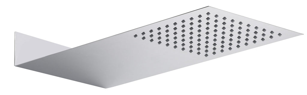 Sleek modern shower head with multiple spray settings, ideal for contemporary bathroom designs, providing a luxurious shower experience.