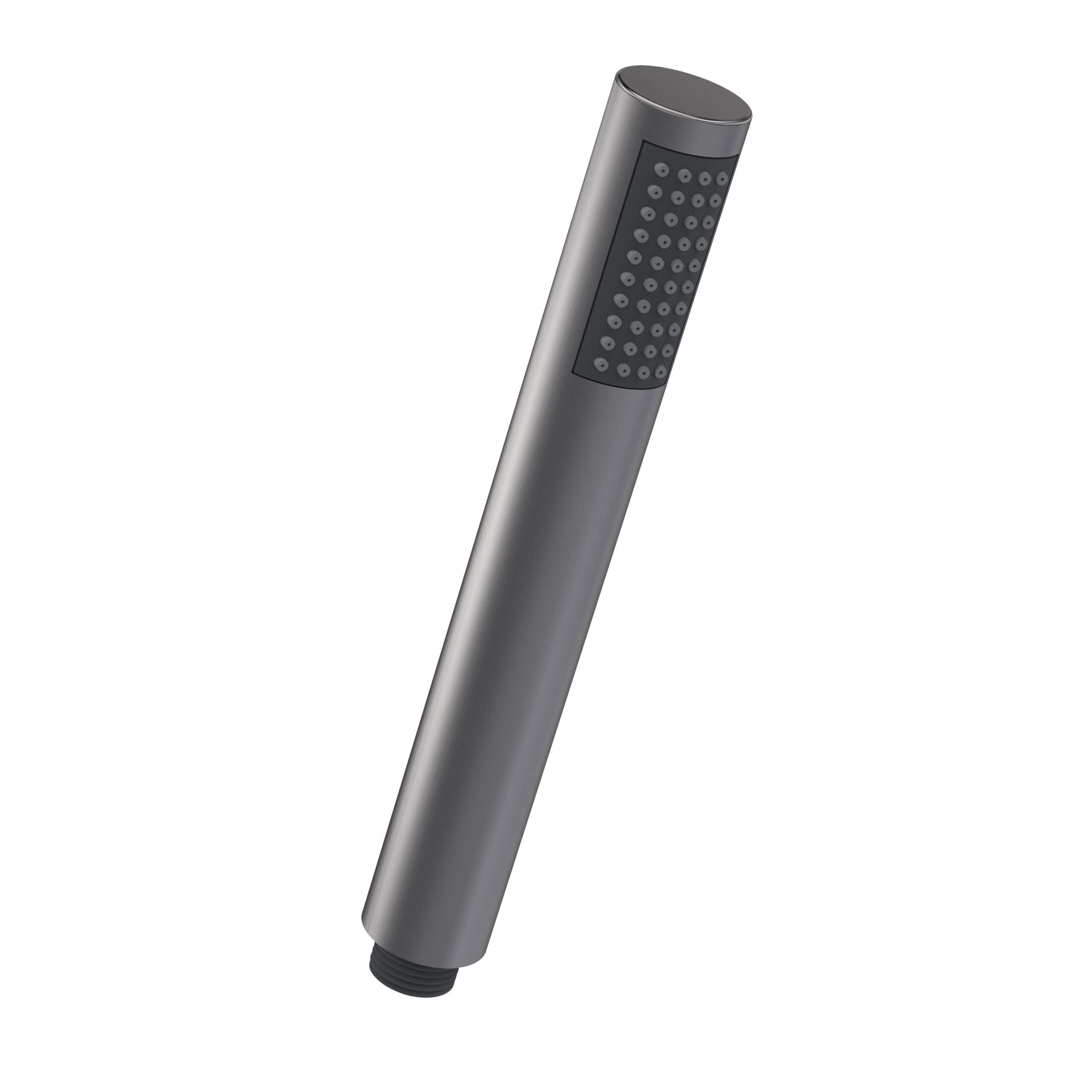 Flexible stainless steel shower head with multiple spray settings and anti-clog nozzles, ideal for modern bathroom upgrades and hygiene.