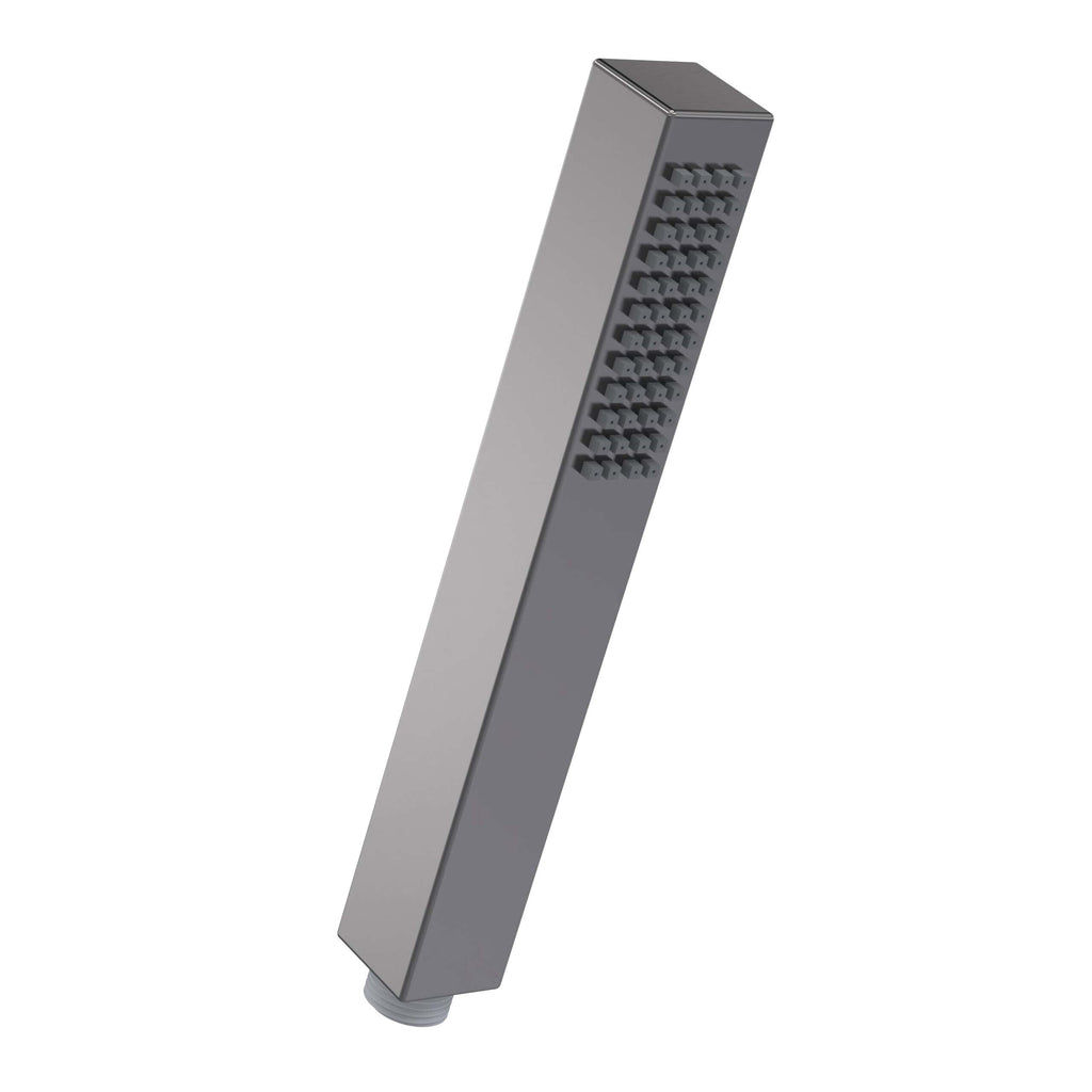 Sleek stainless steel shower head with multiple spray settings, ideal for modern bathrooms. Enhances shower experience with durable, stylish design and efficient water flow.