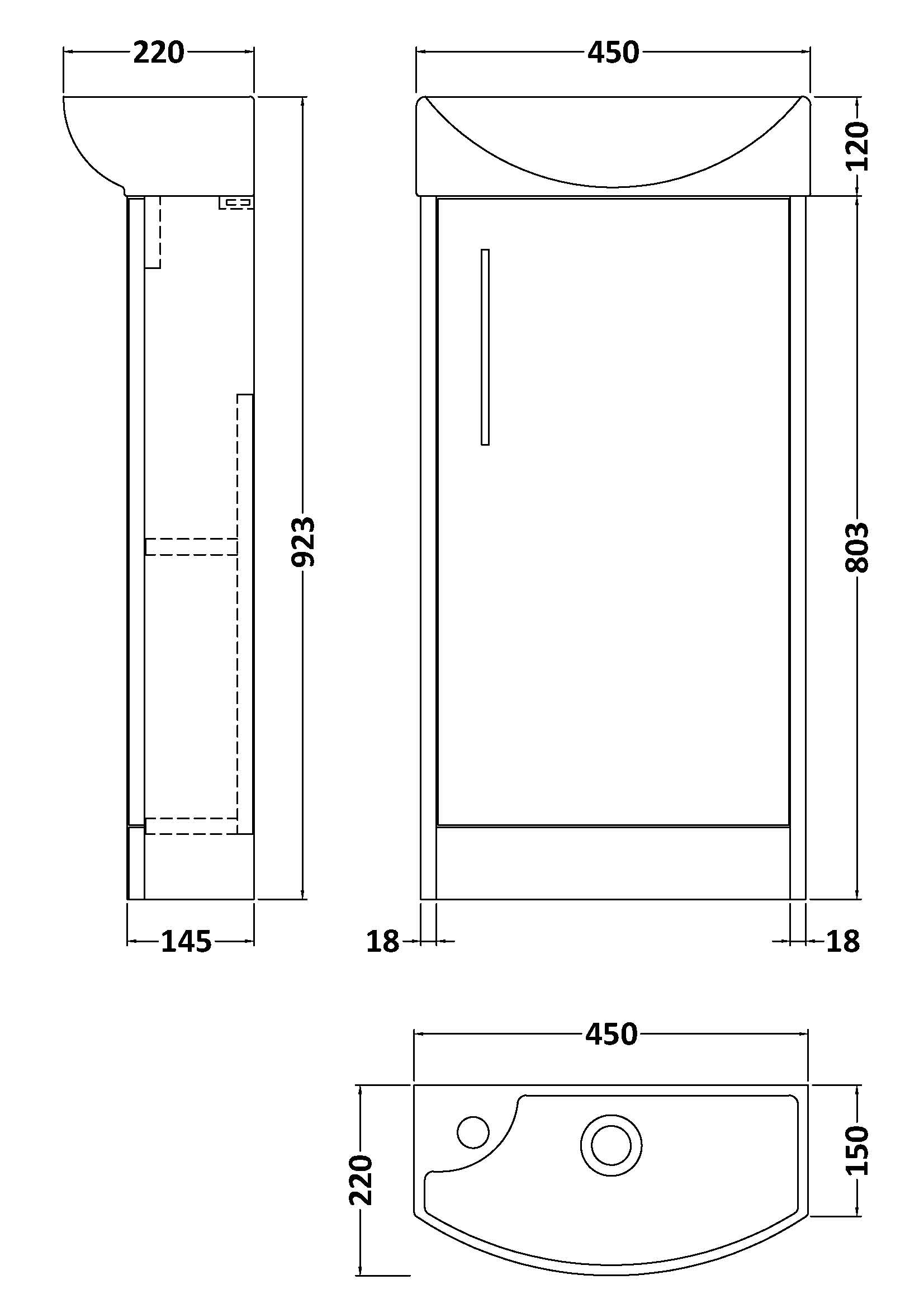 Sleek bathroom vanity unit with integrated sink and modern design, ideal for contemporary bathroom renovations, featuring ample storage space.