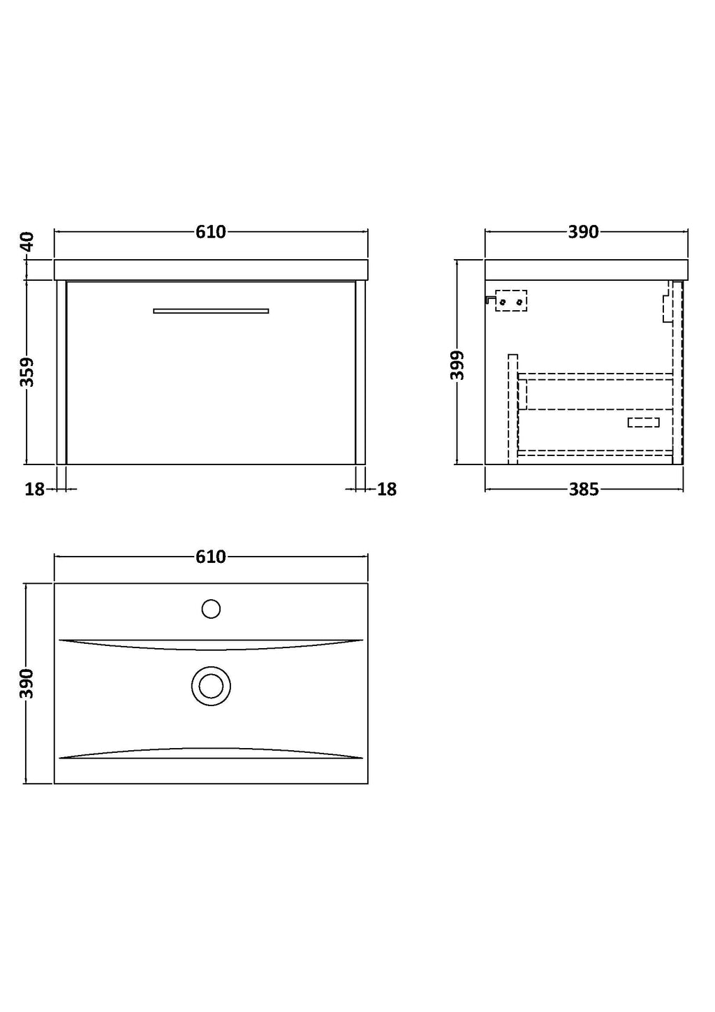 Modern bathroom vanity unit with sleek design and ample storage for contemporary Bubly Bathrooms. Perfect for enhancing your bathroom aesthetics and functionality.