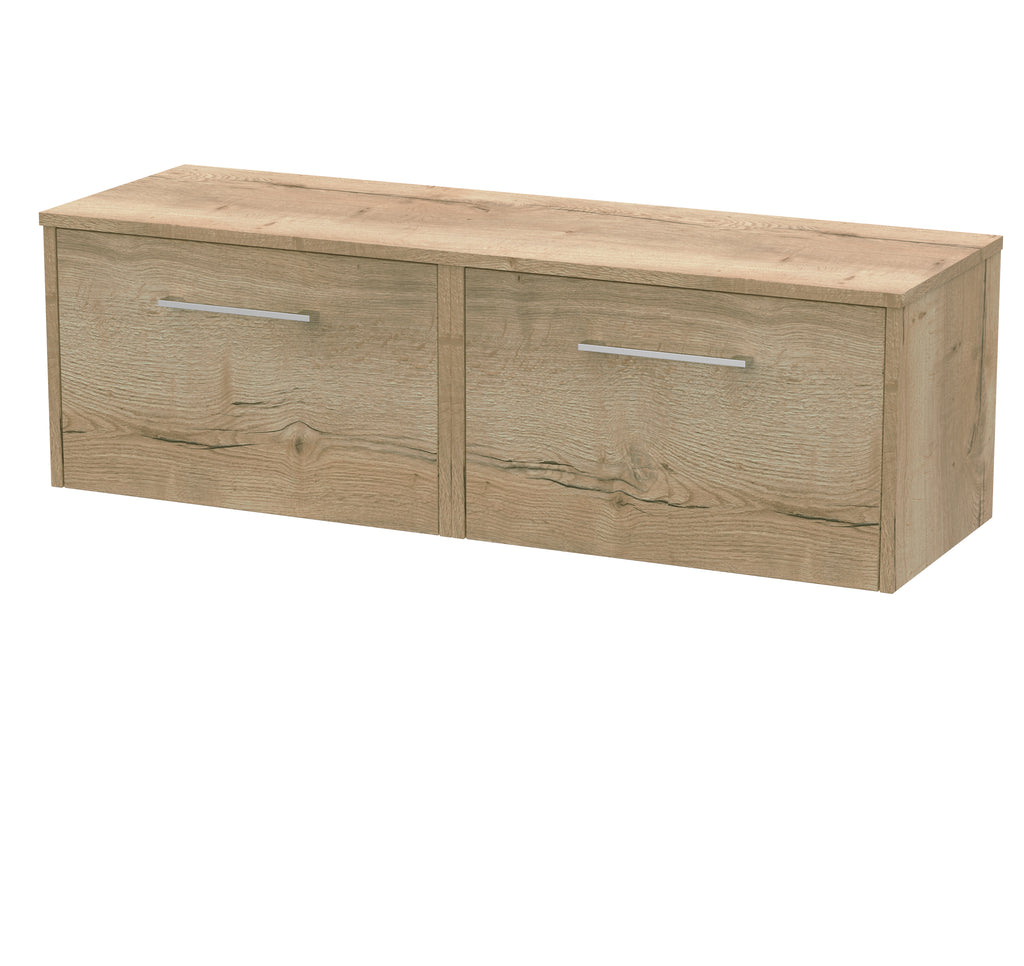 Solid oak bathroom storage cabinet with sleek silver handles, modern and functional. Perfect for organising bathroom essentials with durable, natural wood finish that complements contemporary bathroom decor.