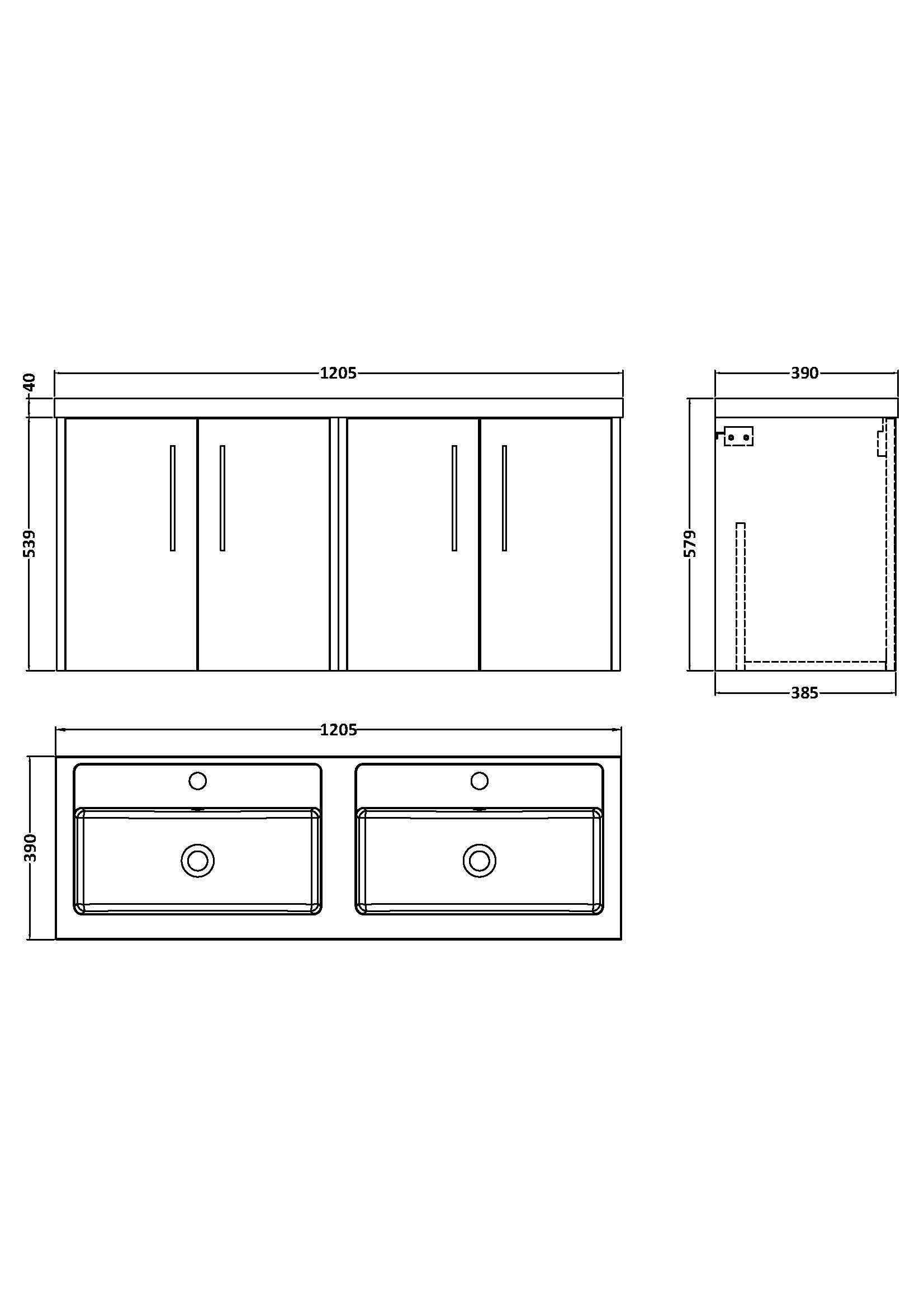 Premium double basin bathroom vanity unit with ample storage, modern design, and durable materials, ideal for contemporary bathrooms seeking functional and stylish bathroom furniture.