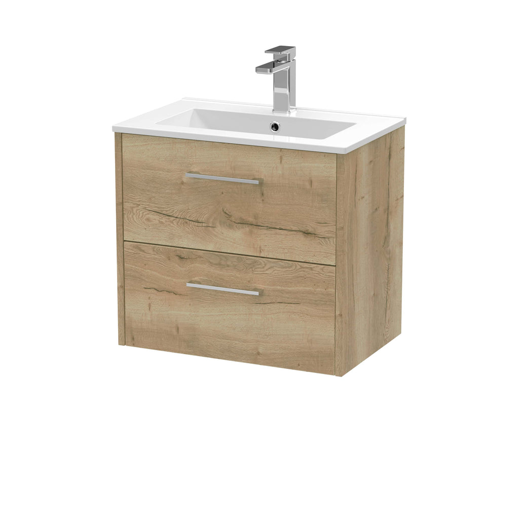 Modern wooden bathroom vanity with integrated sink and chrome faucet, ideal for contemporary bathroom design. Durable finish and ample storage space for essentials.