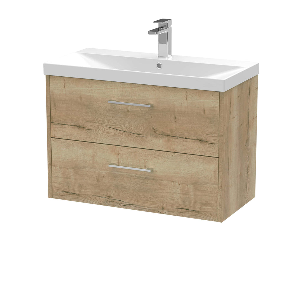 Hudson Reed Juno 2 Drawer Wall Hung Vanity Unit With Basin 3 - 1 TH