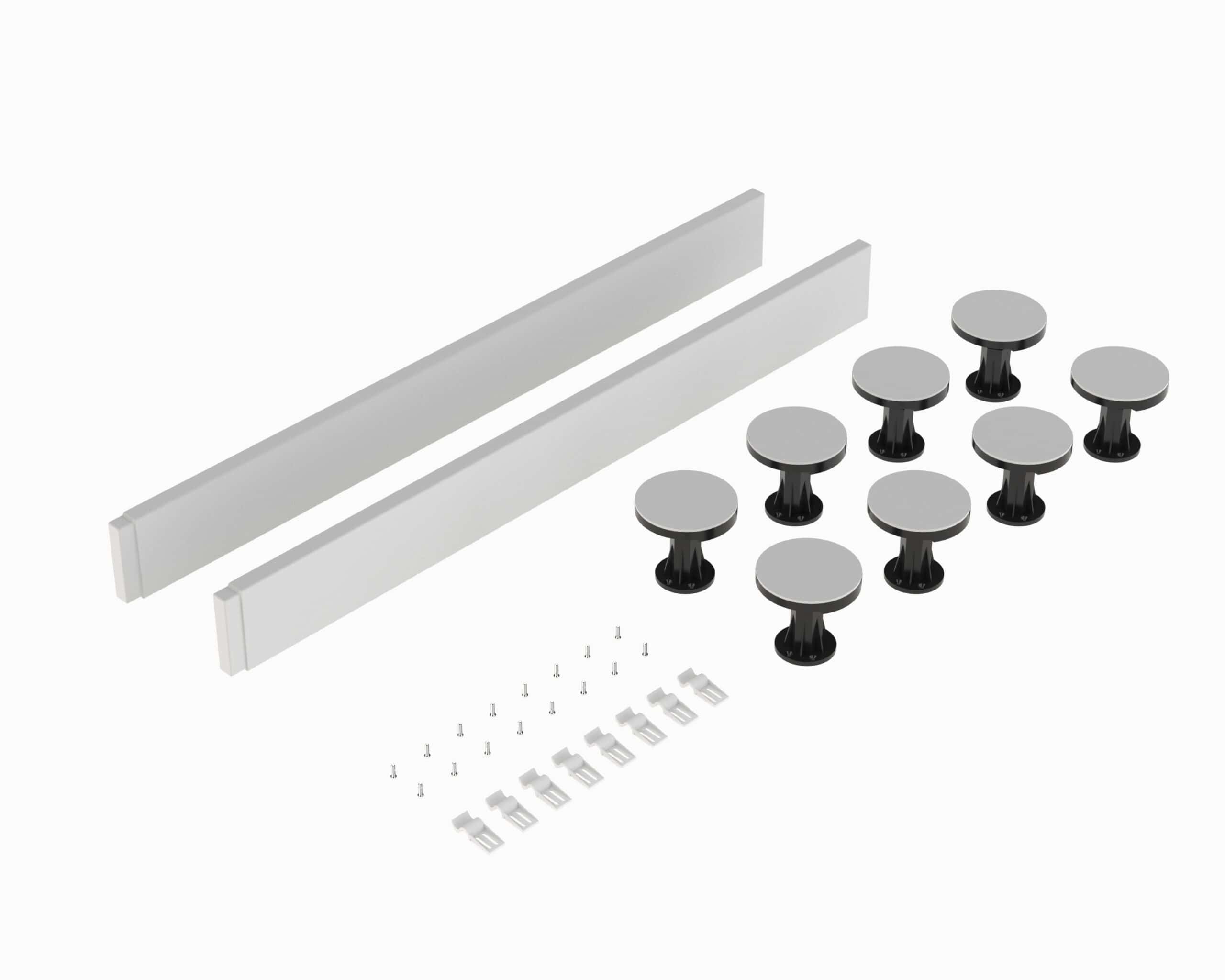 Hudson Reed Shower Tray Leg Set For 1000mm Square And Rectangular Trays