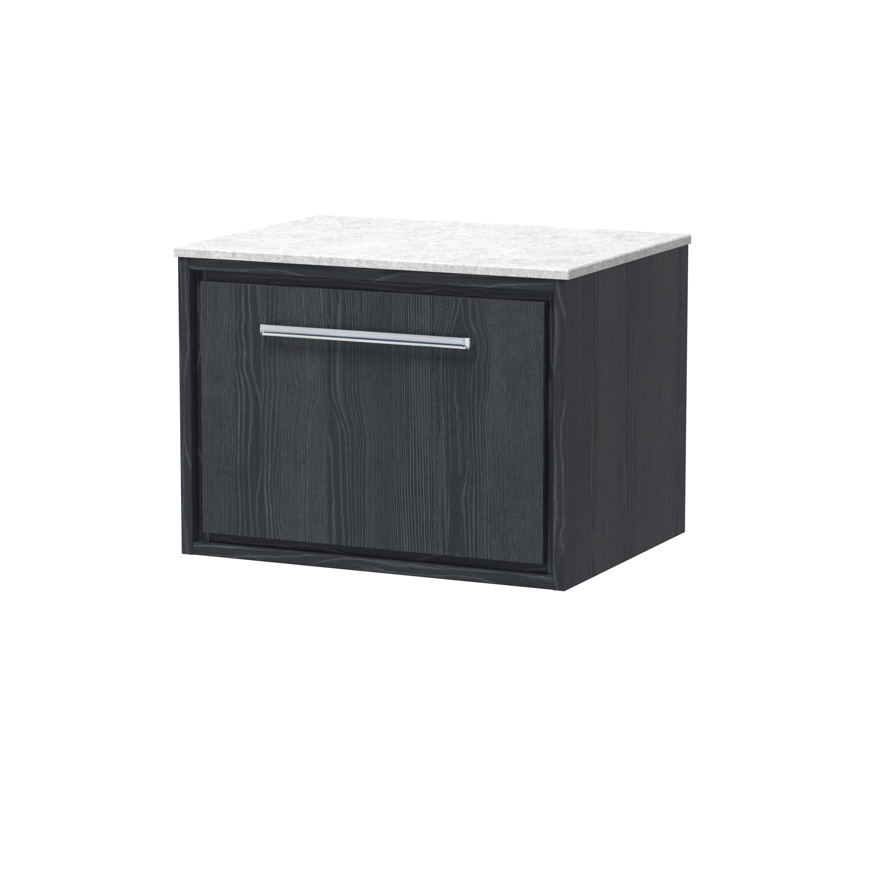 Hudson Reed Lille 1 Drawer Wall Hung Vanity Unit With Worktop
