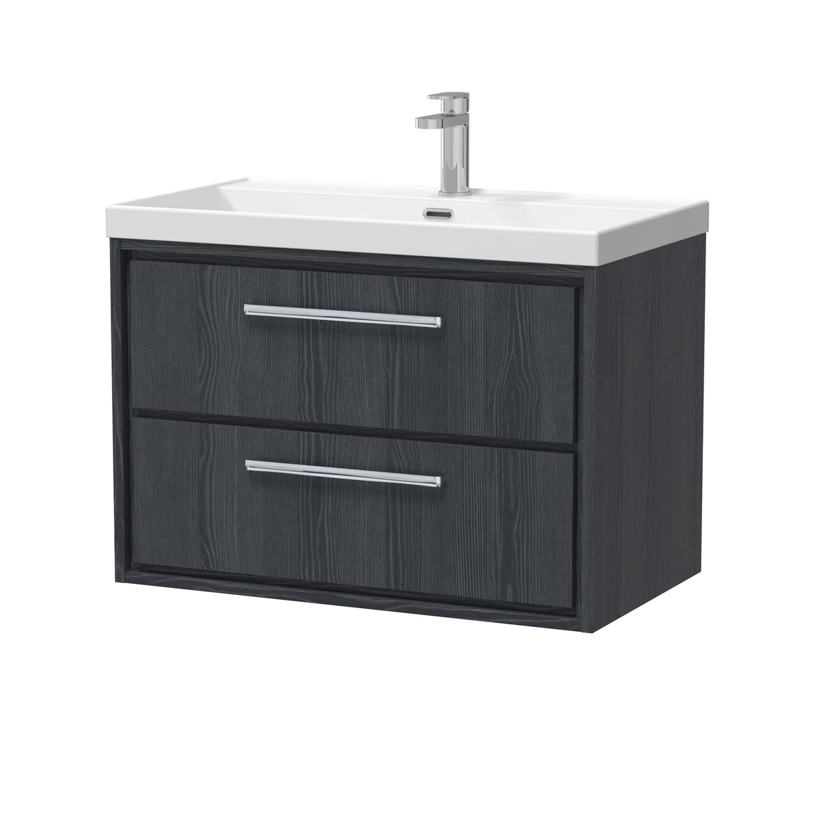 Hudson Reed Lille 2 Drawer Wall Hung Vanity Unit With Basin 3 - 1 TH