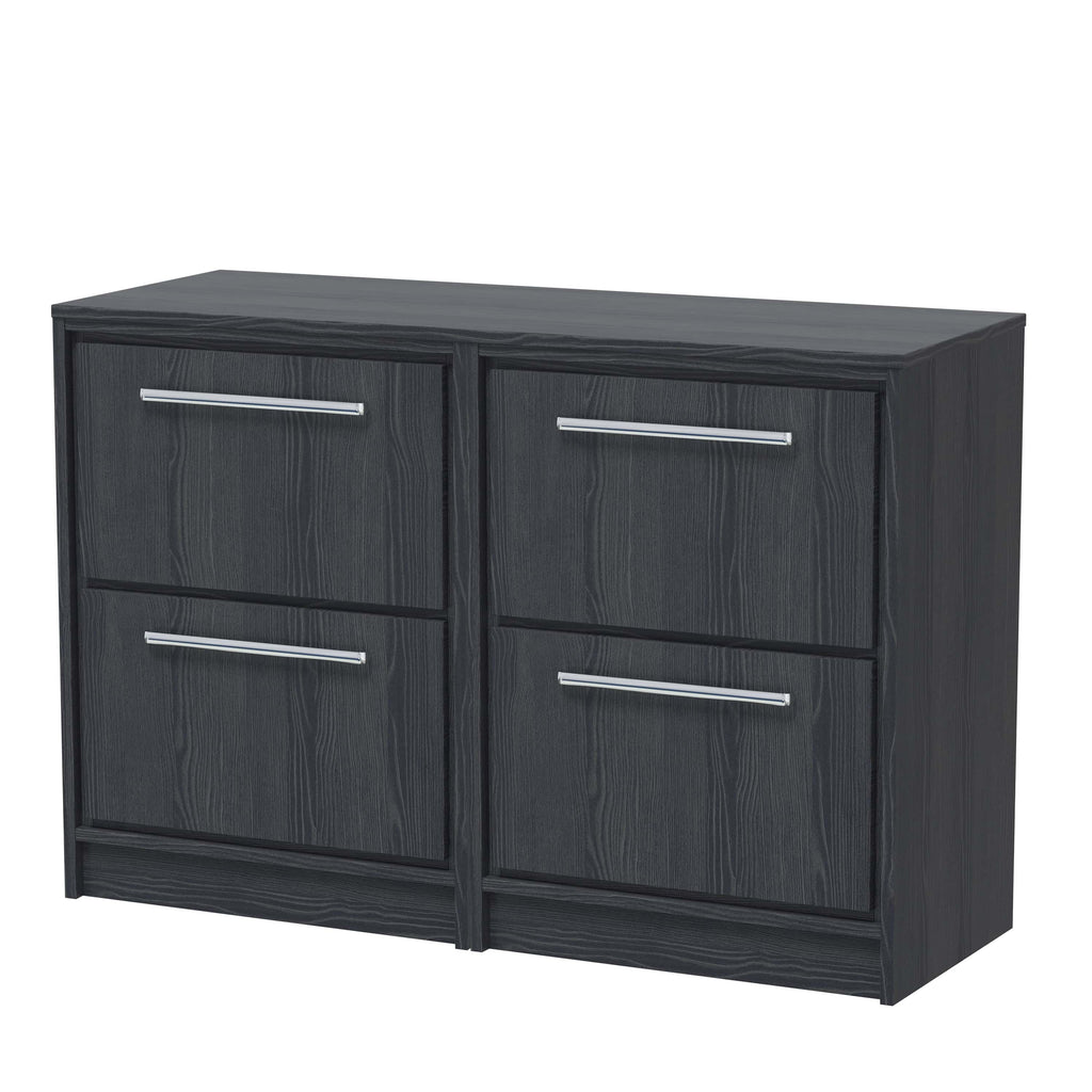 Hudson Reed Lille 4 Drawer Floorstanding Vanity Unit With Worktop - 1200mm Wide