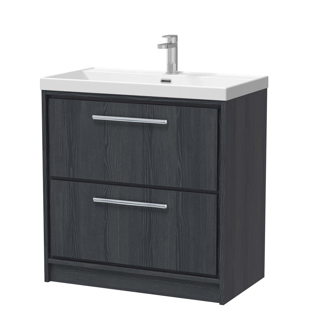 Hudson Reed Lille 2 Drawer Floorstanding Vanity Unit With Basin 3 - 1 TH