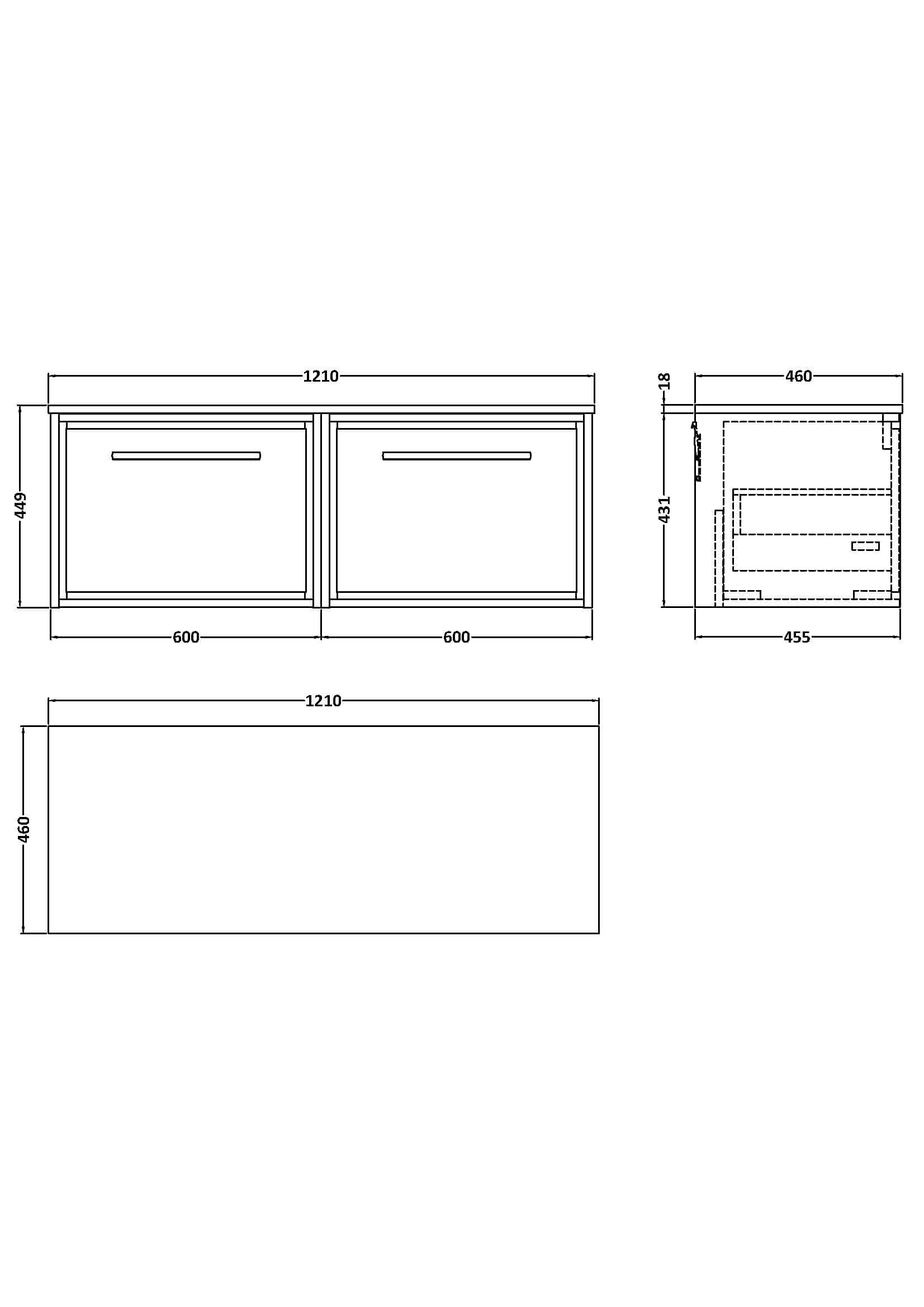 Bright modern bathroom vanity with double sliding doors, sleek handles, and ample storage space for bathroom essentials, designed by Bubly Bathrooms.