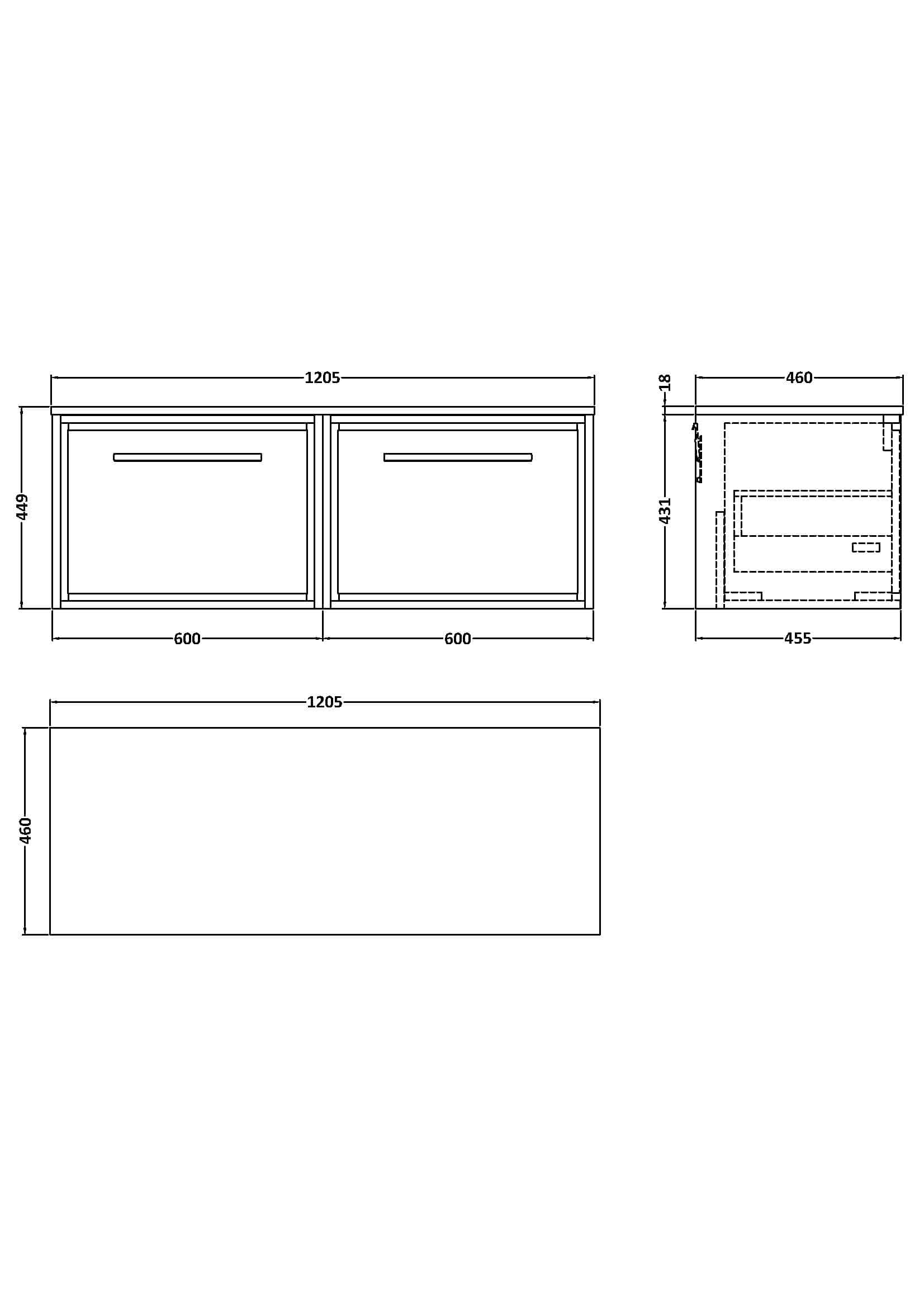 Bright, modern bathroom vanity unit with sleek handles, spacious storage drawers, and contemporary design, perfect for enhancing any modern bathroom space.