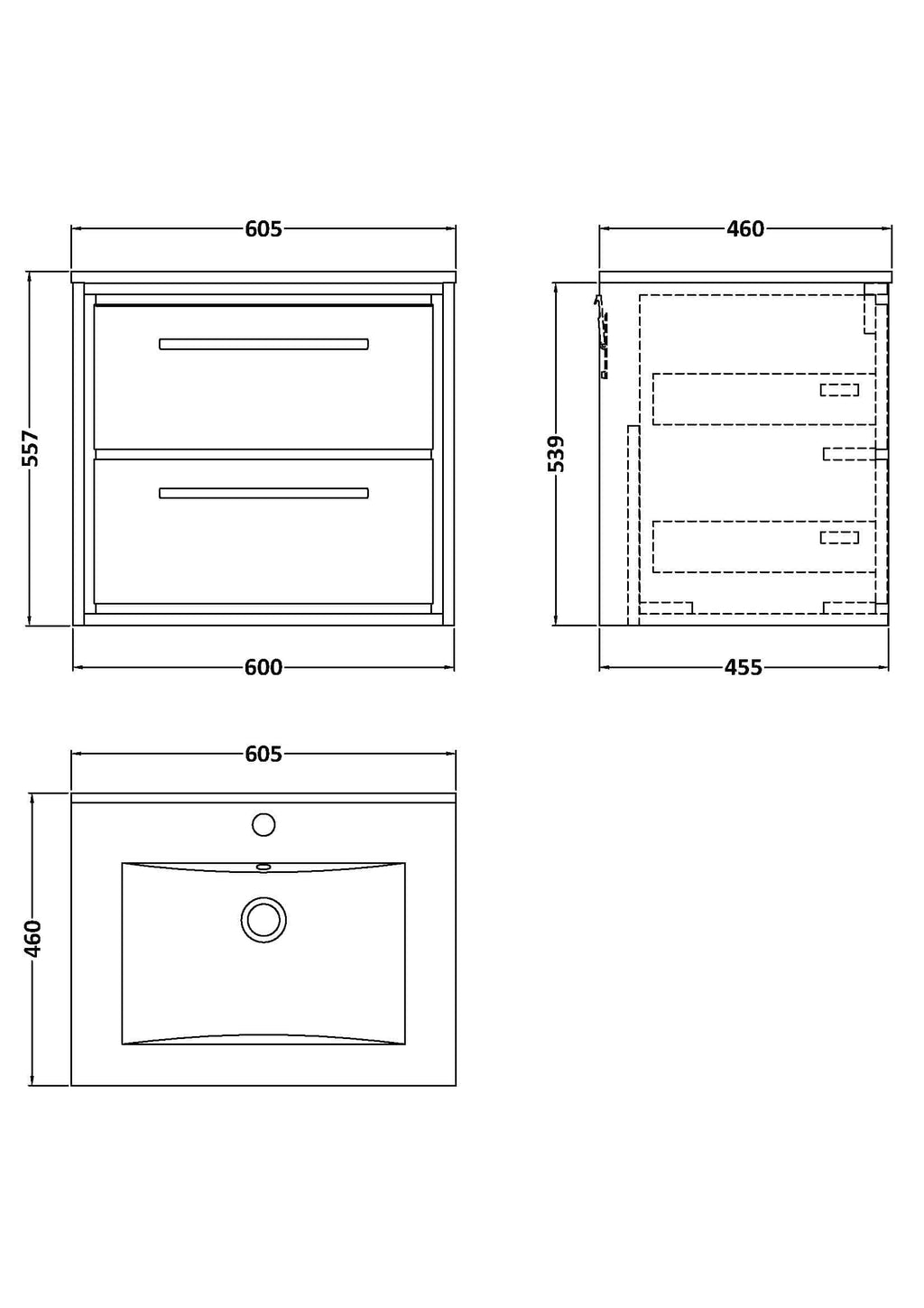 Elegant bathroom vanity with twin storage drawers, modern design, ideal for contemporary bathrooms, featuring sleek handles and durable materials. Perfect for bathroom renovation or upgrade.