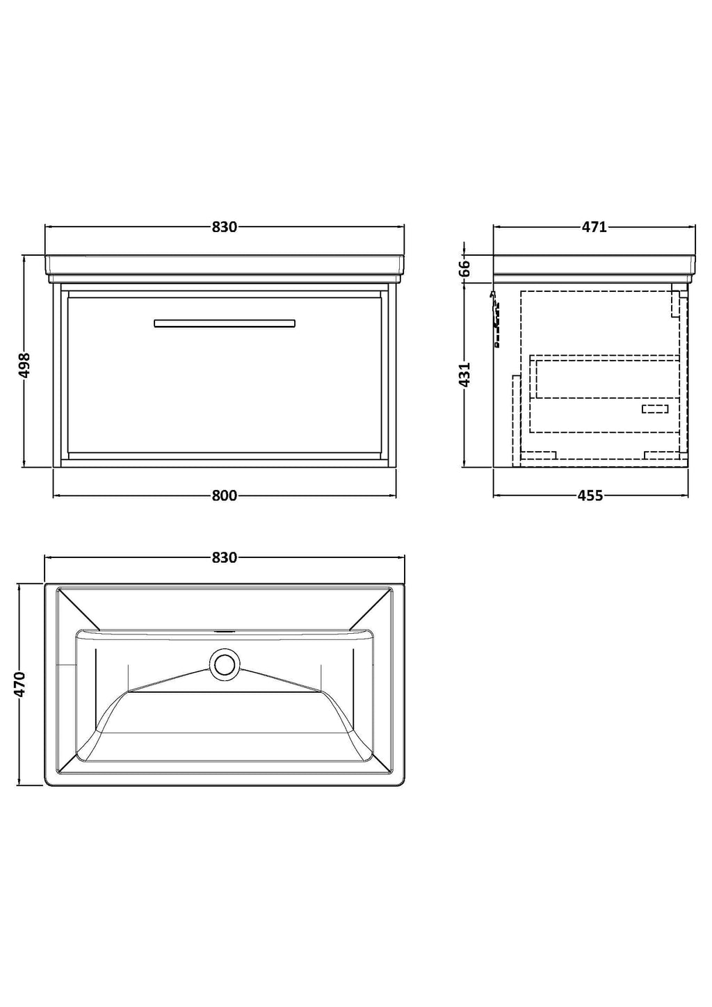 Sleek modern bathroom vanity with integrated storage, ideal for contemporary Bubly bathrooms, featuring clean lines and durable materials for space-efficient organisation.
