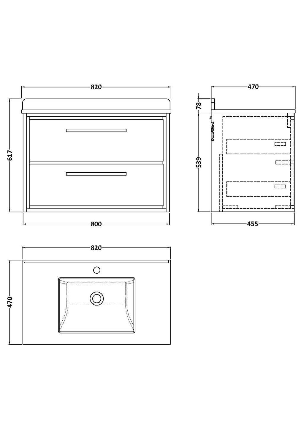 Modern double bathroom vanity with sleek drawer handles and integrated sink, ideal for contemporary Bubly bathrooms, combining style and functionality.