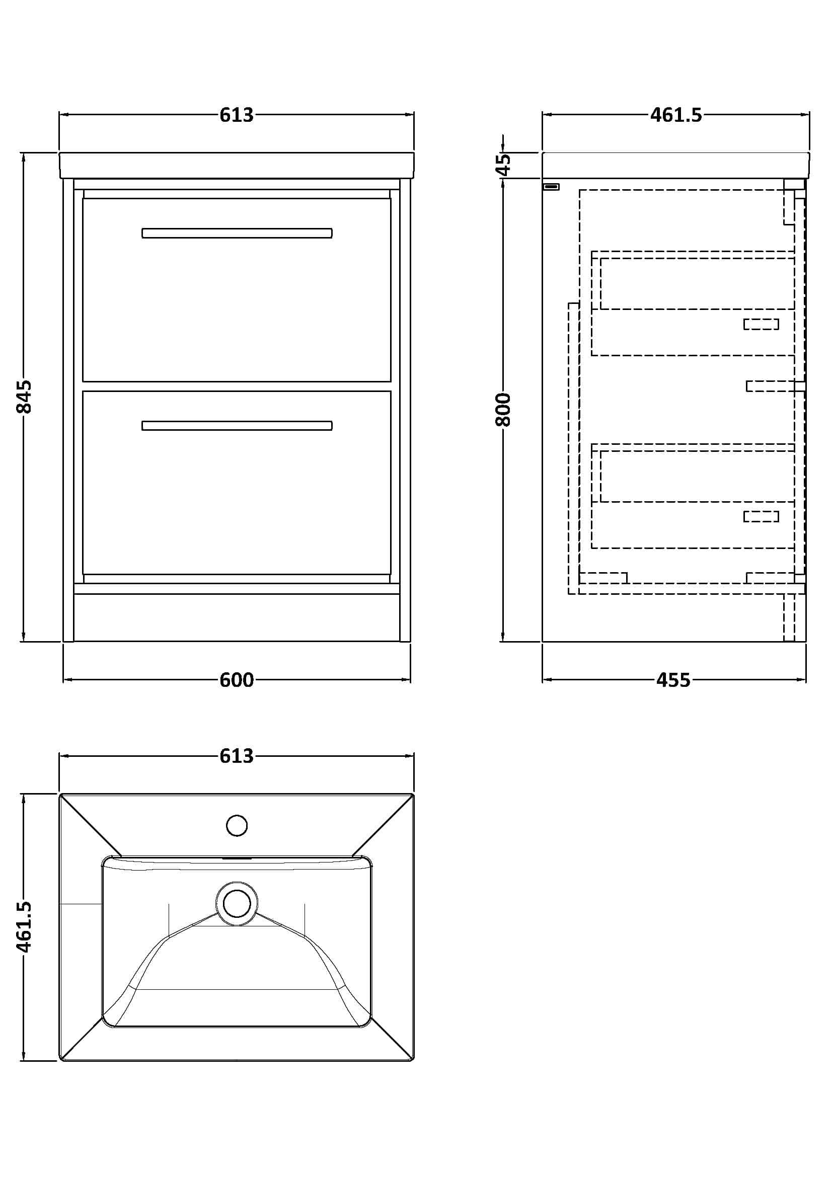Ergonomic bathroom vanity unit with drawers, designed for modern Bubly bathrooms, offering ample storage and sleek aesthetics. Perfect for contemporary UK bathroom interiors.