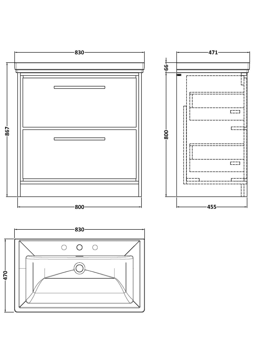 Polished bathroom vanity unit with drawers, modern grey finish, ideal for bathroom storage and organisation, designed by Bubly Bathrooms UK.